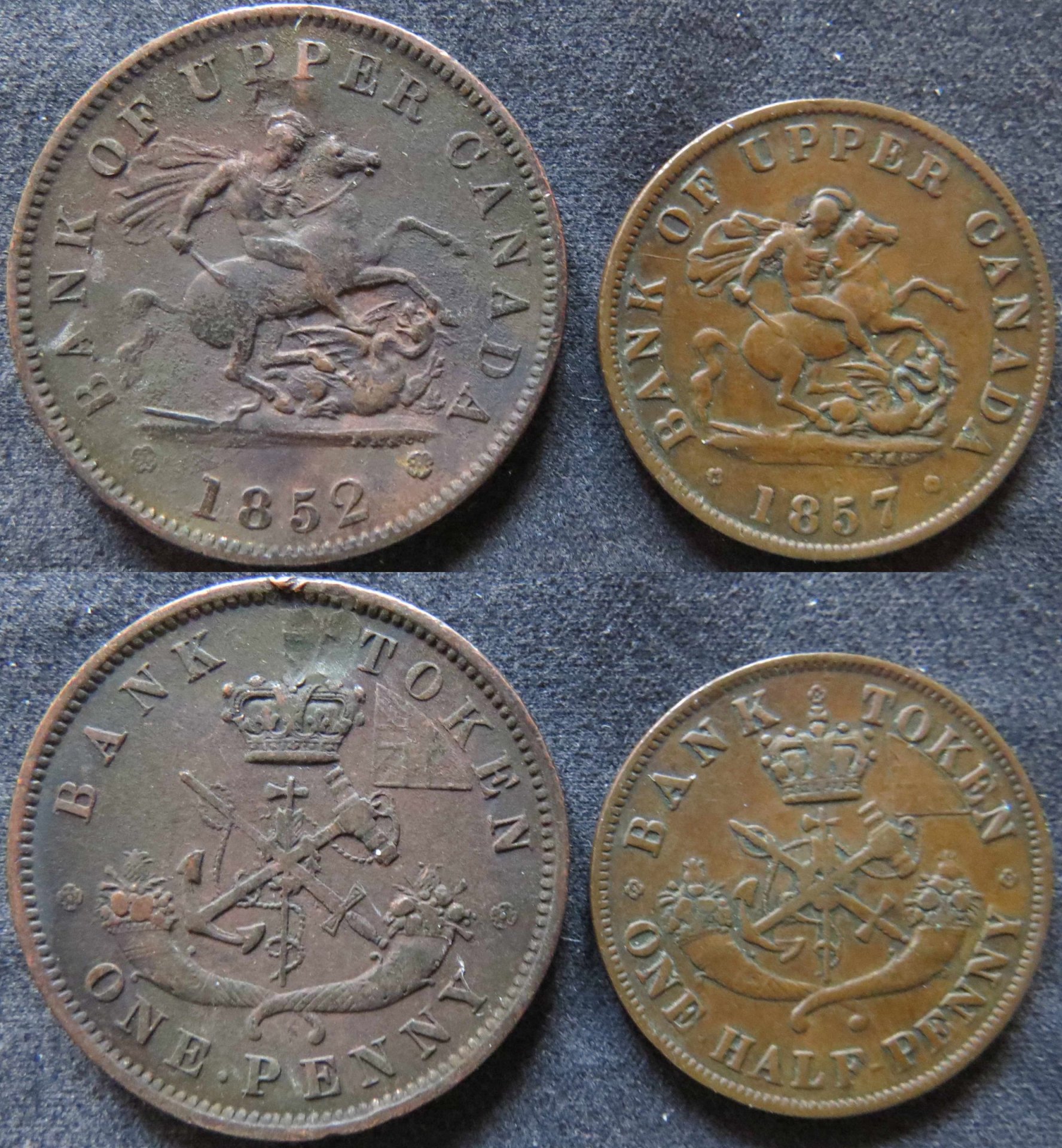 Upper Canada 1852 Penny, 1857 Halfpenny Token copy.jpg