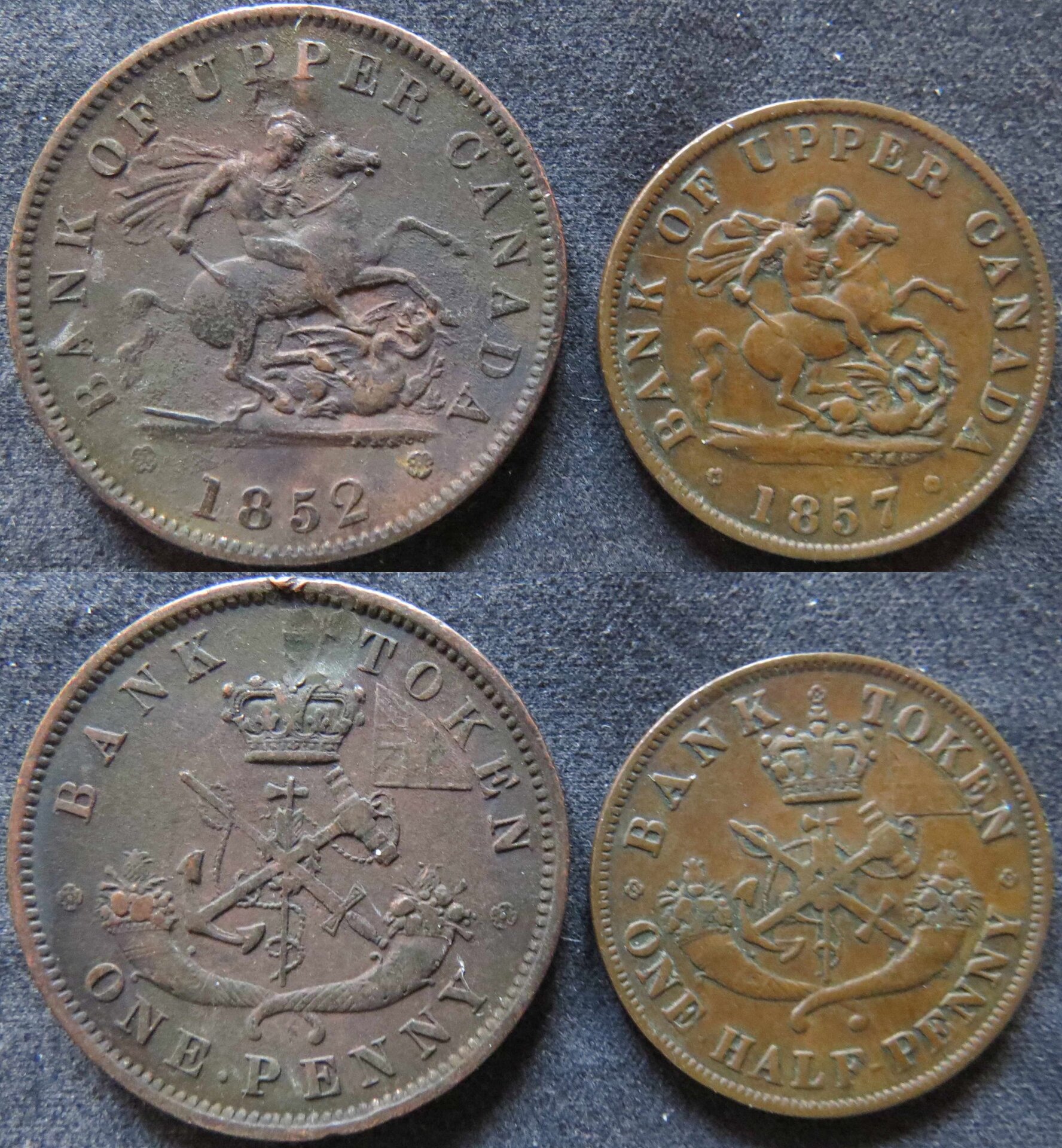 Upper Canada 1852 Penny, 1857 Halfpenny Token copy.jpg