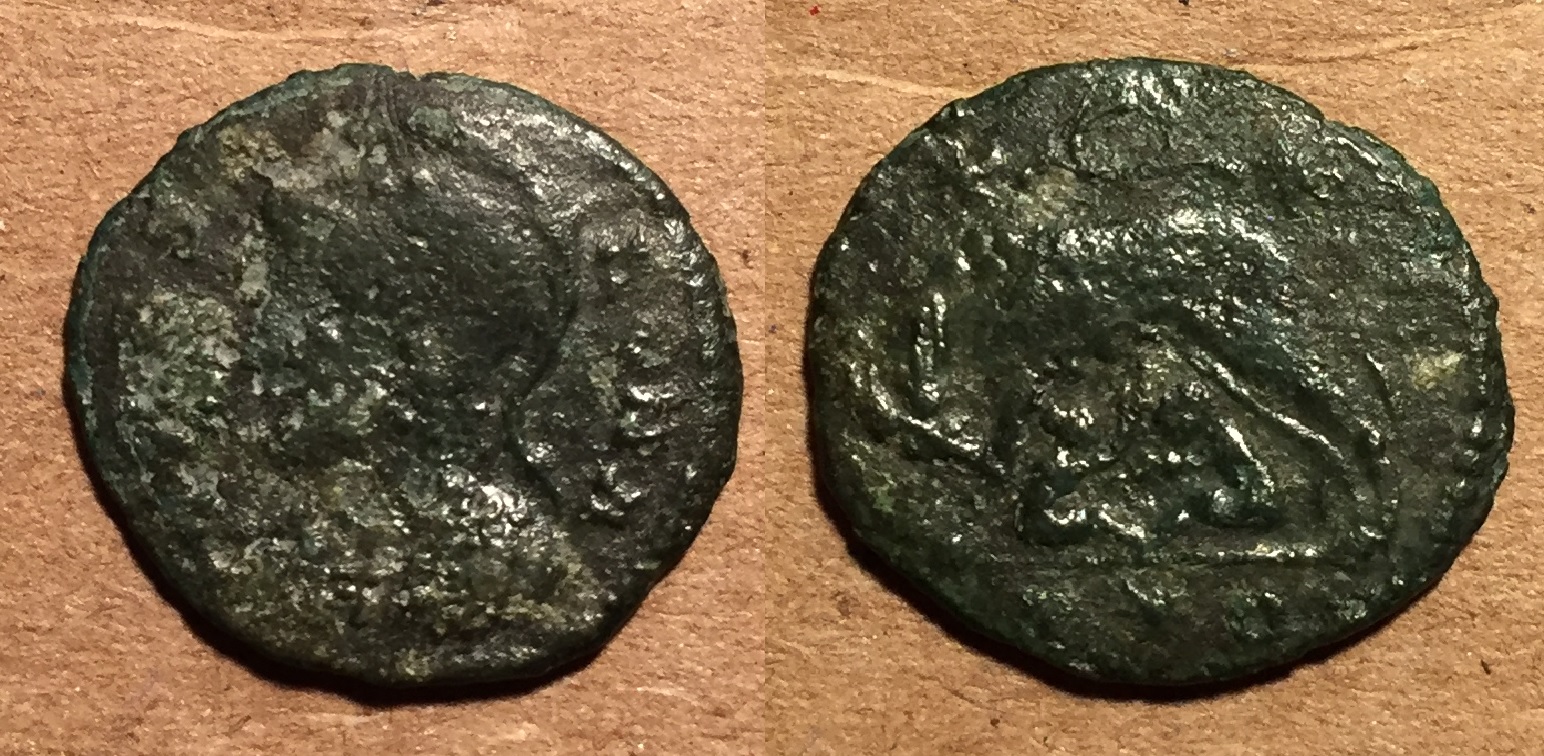 Urbs Roma Commemorative AE3. 332-333 AD. Mintmark UNK.jpg