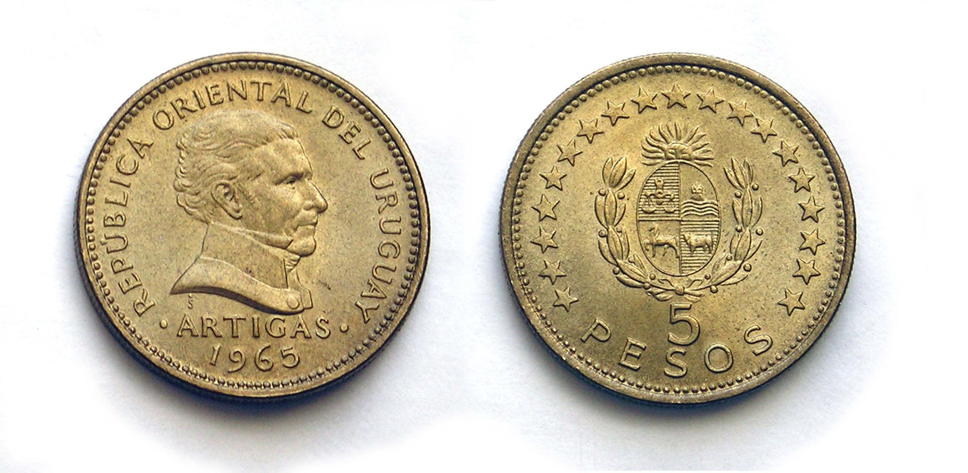Uruguay 1965 5 Pesos.jpg