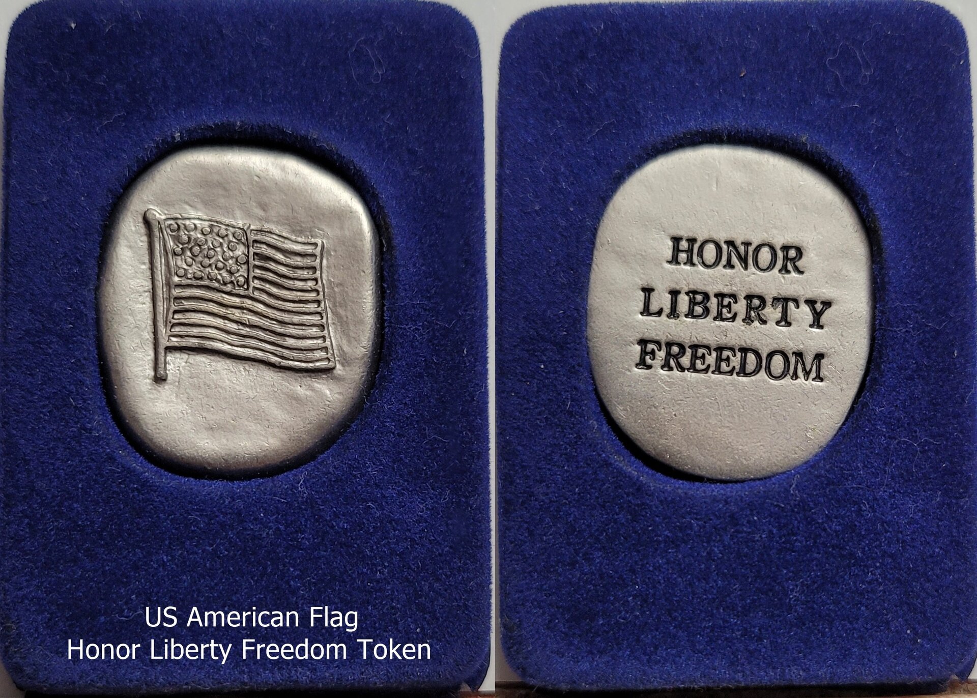 US American Flag Honor Liberty Freedom Token A.jpg