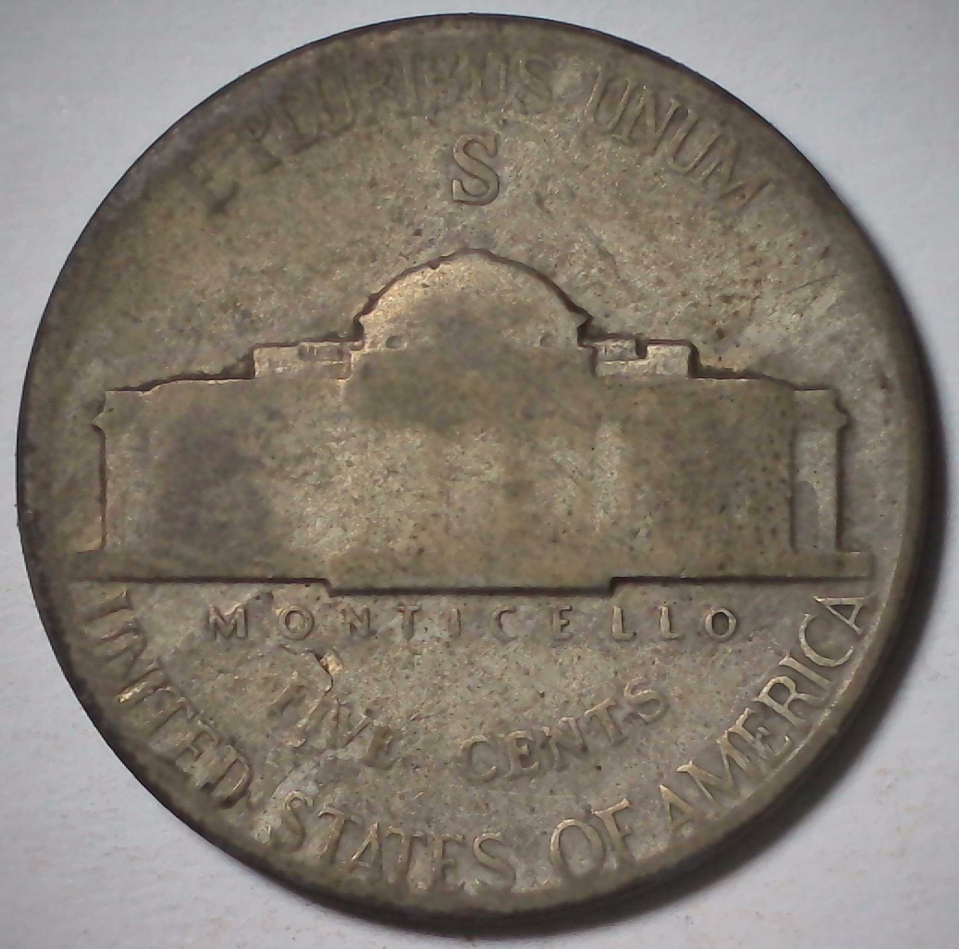 US Jefferson Nickel 1944-S Silver #1 Reverse.jpg