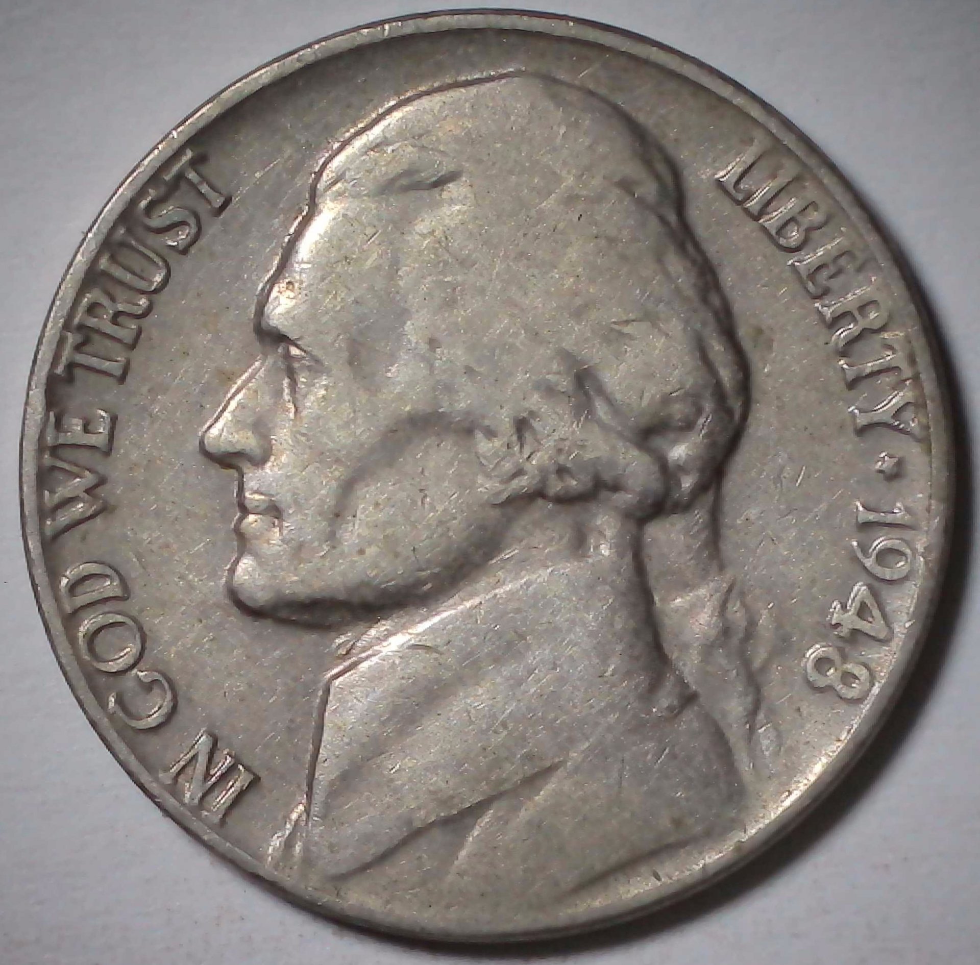 US Jefferson Nickel 1948 #1 Obverse.jpg