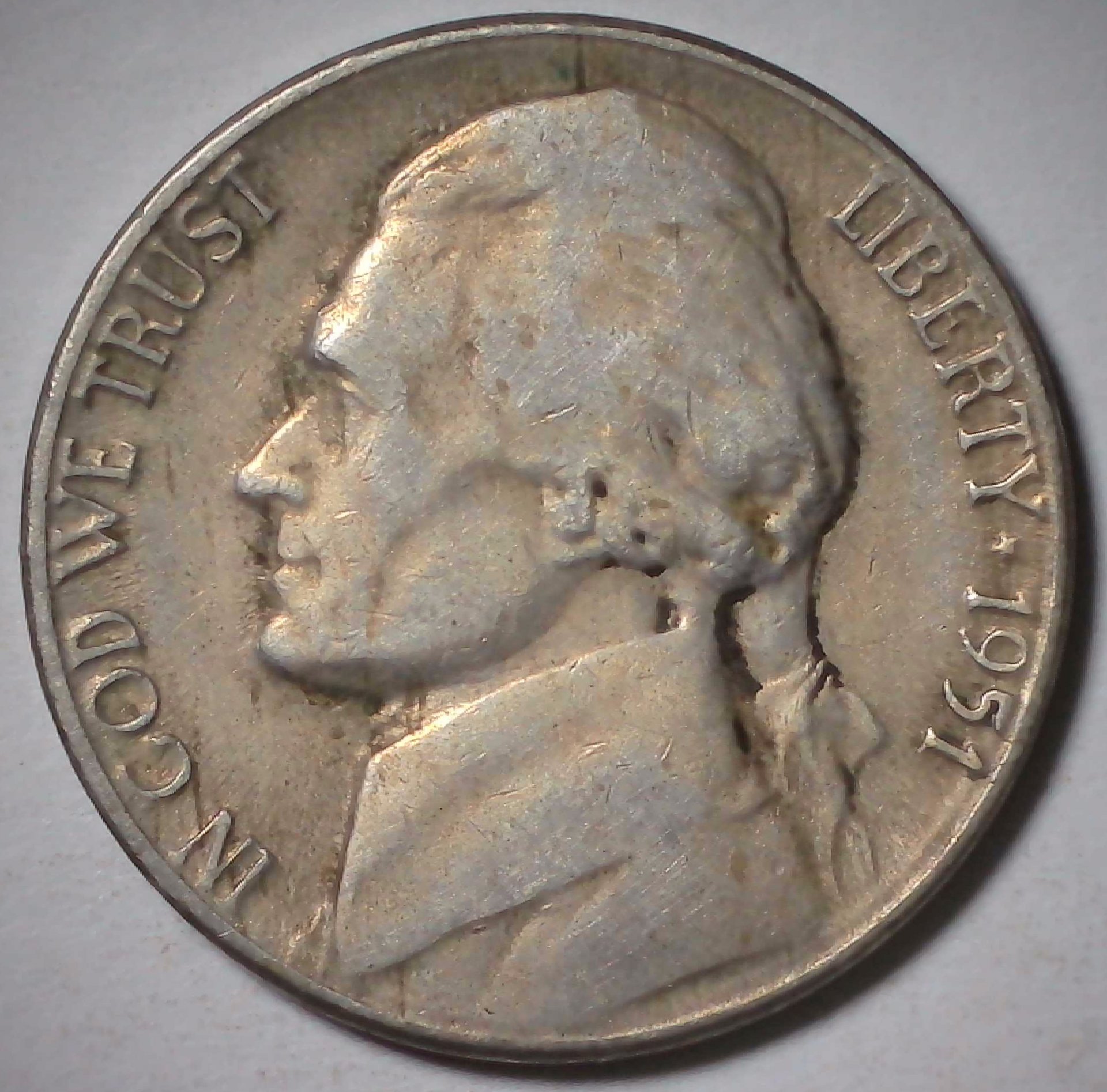 US Jefferson Nickel 1951-D #1 Obverse.jpg