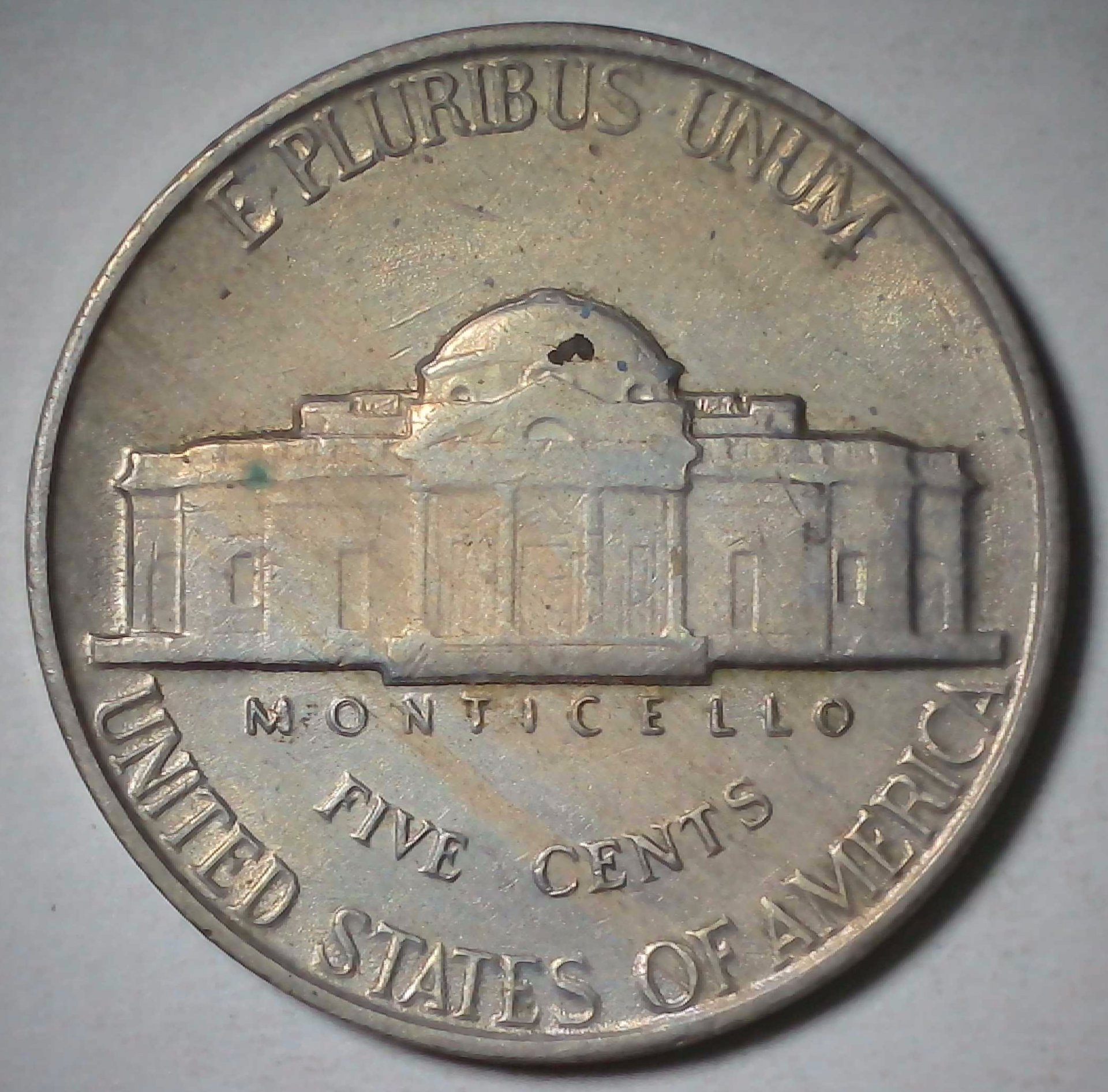 US Jefferson Nickel 1960 #2 Reverse.jpg