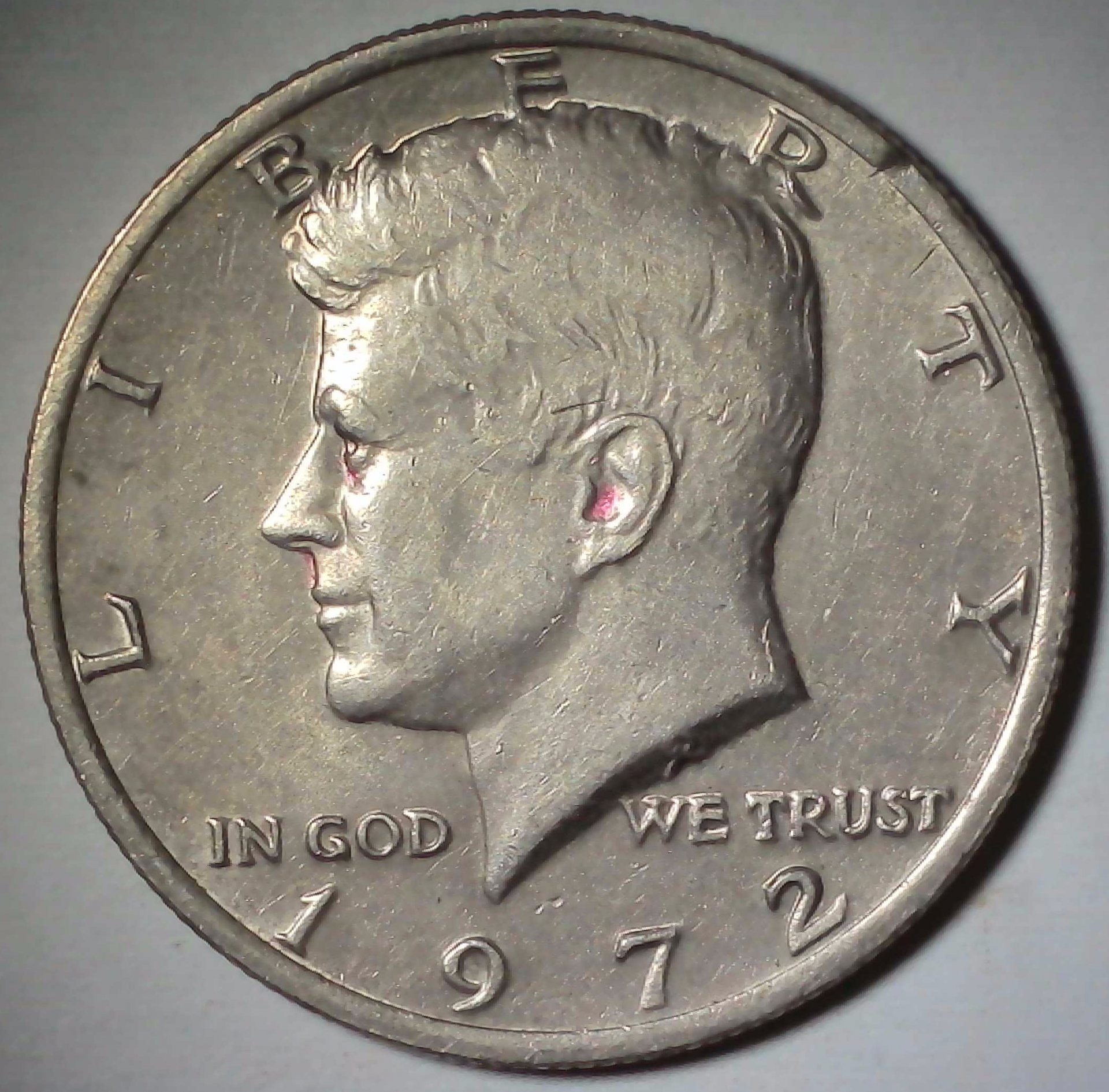 US Kennedy Half Dollar 1972 #1 Obverse.jpg