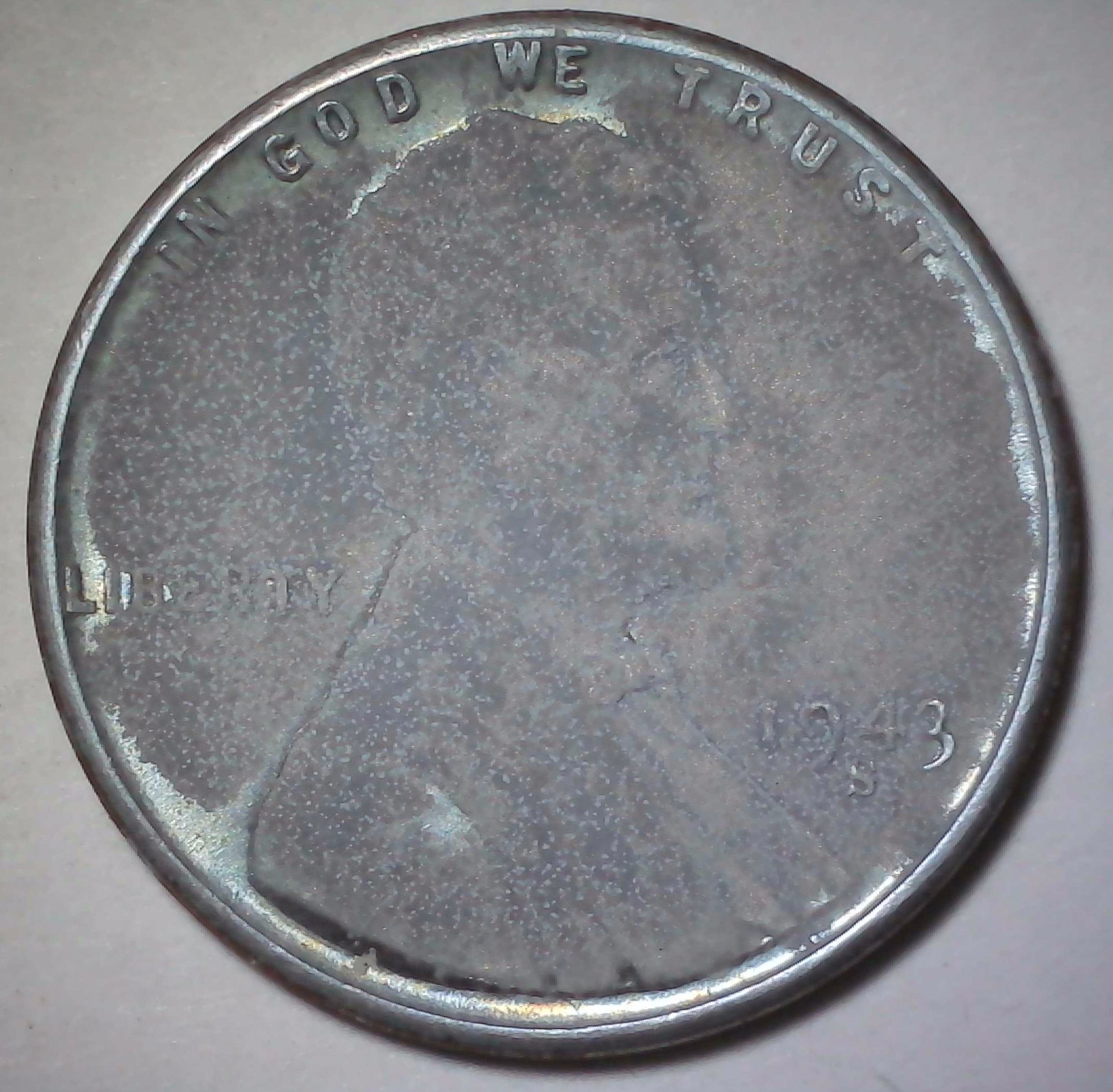 US Lincoln Cent 1943-S Steel #1 Obverse.jpg