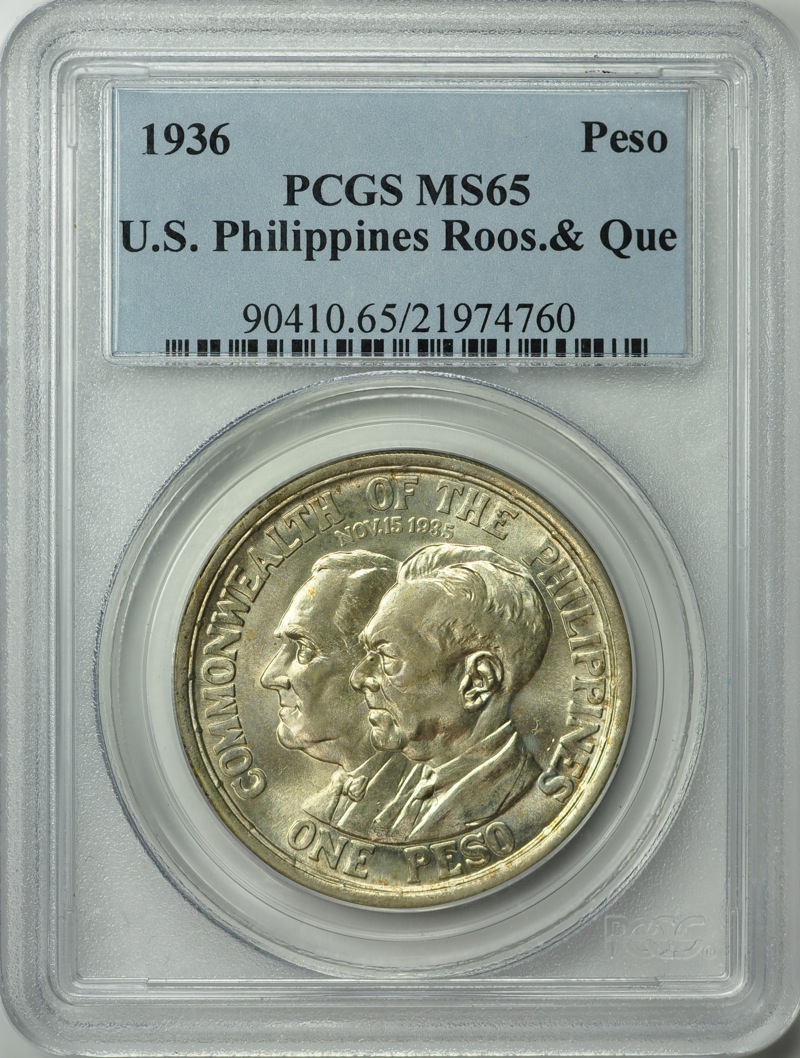 US - Philippines Roosevelt - Quezon 1936 M Obverse.jpg