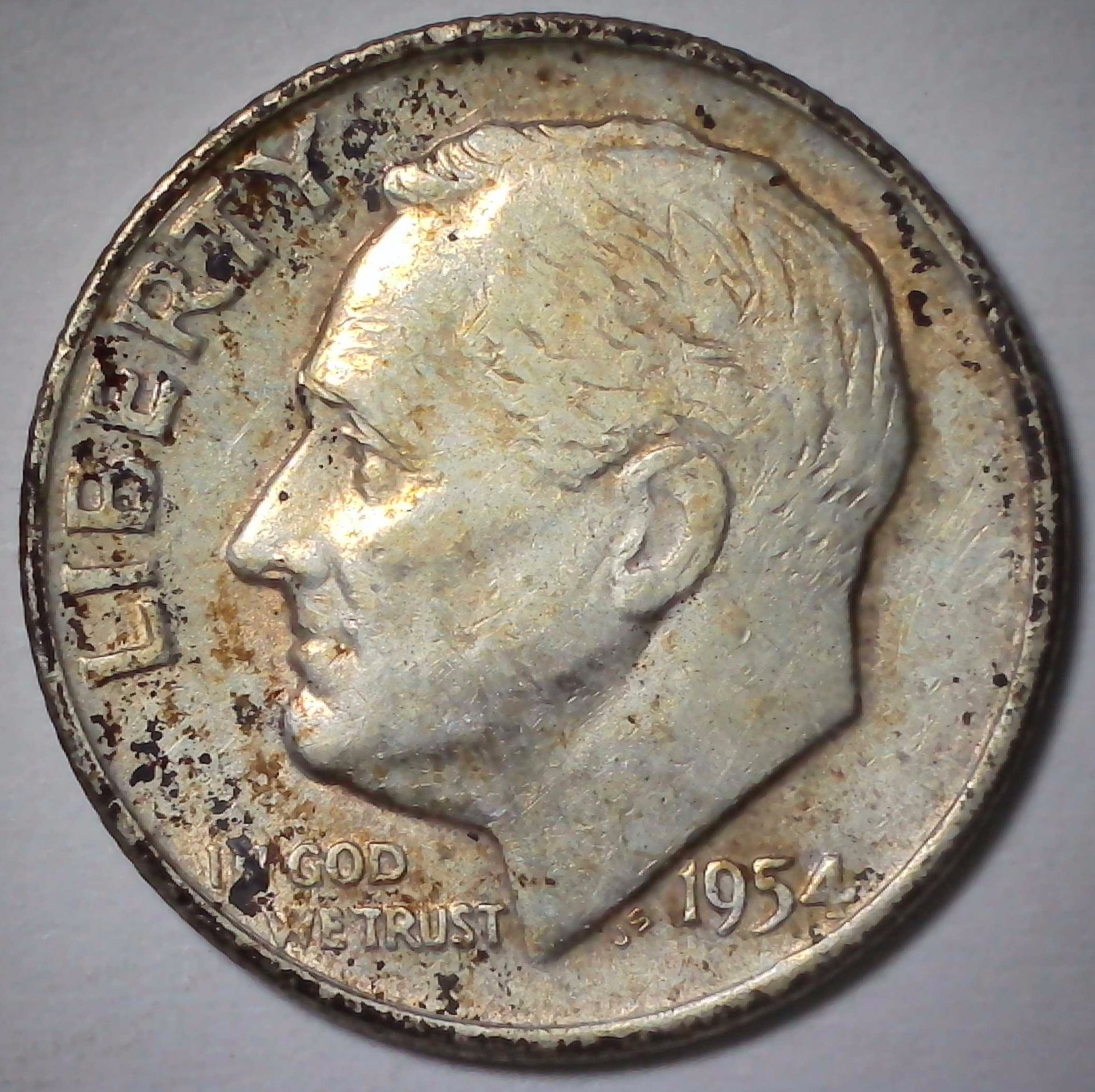 US Roosevelt Dime 1954-D #1 Obverse.jpg