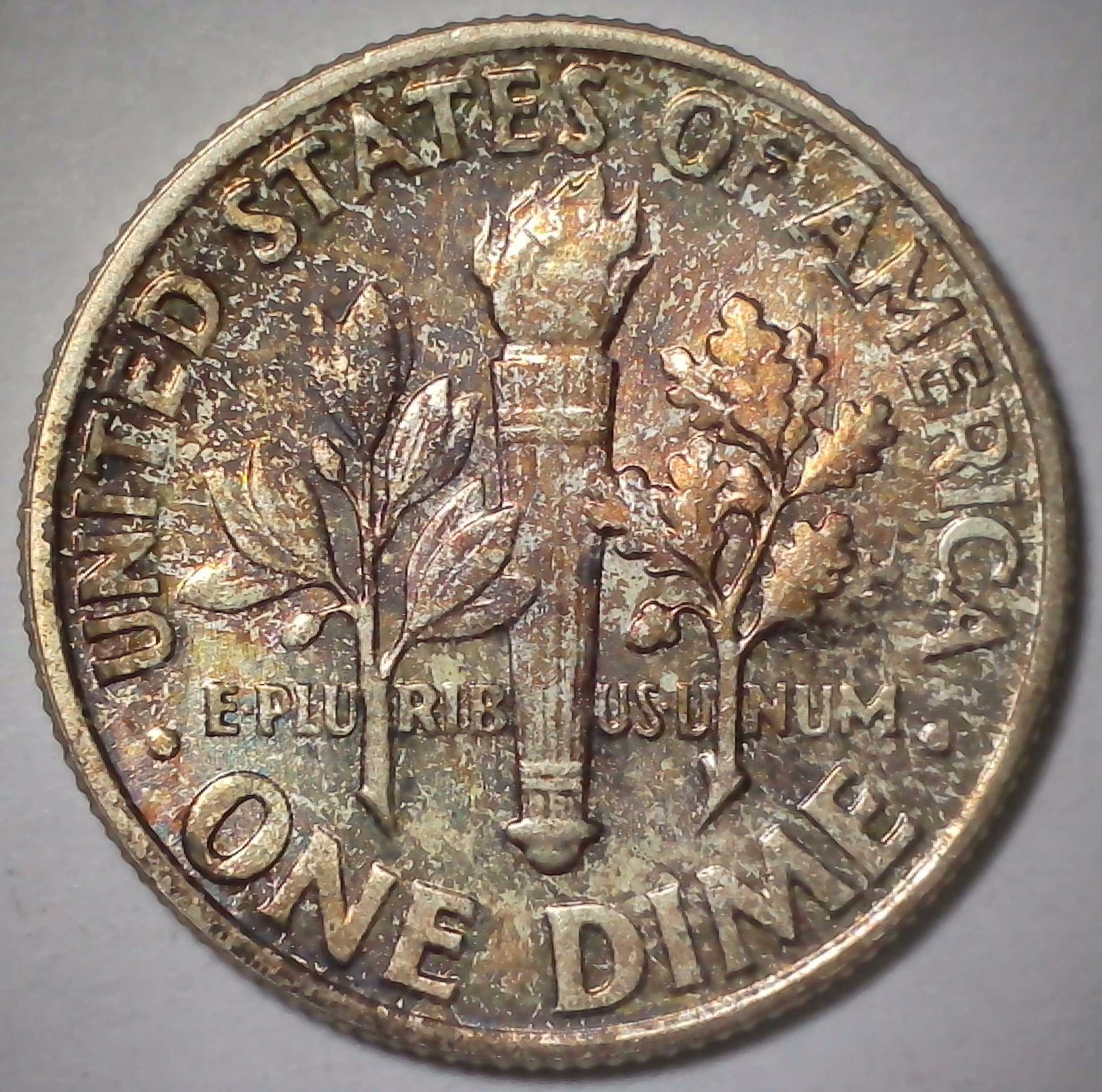 US Roosevelt Dime 1962 UNC #11 Reverse.jpg