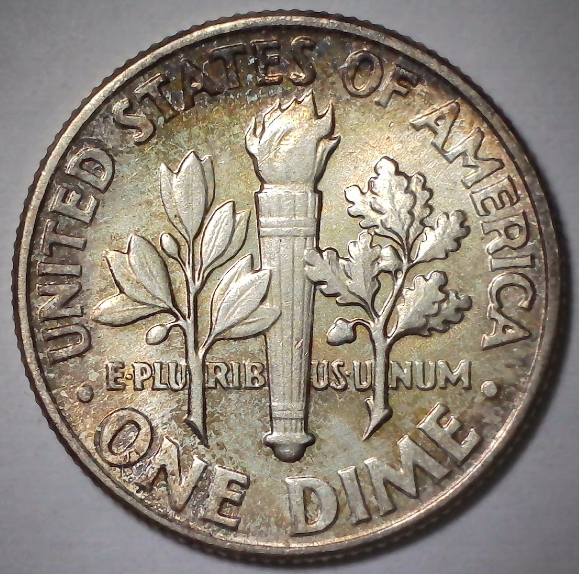 US Roosevelt Dime 1962 UNC #14 Reverse.jpg