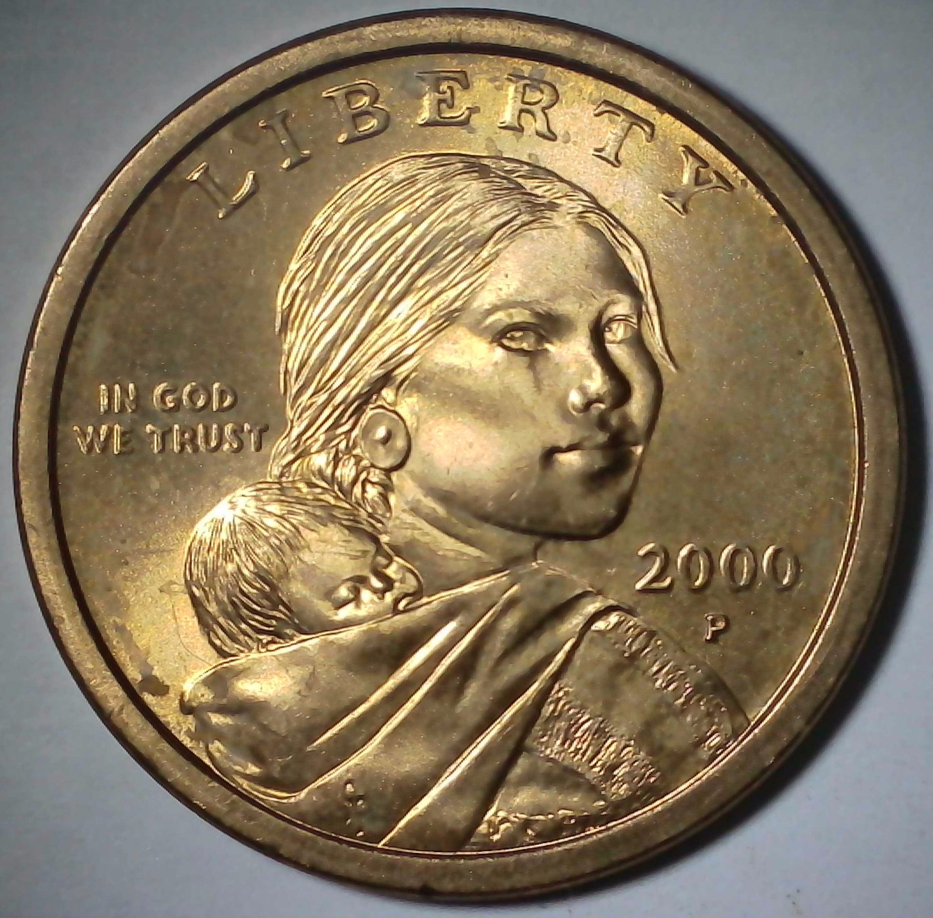 US Sacagawea Dollar 2000-P #3 Obverse.jpg