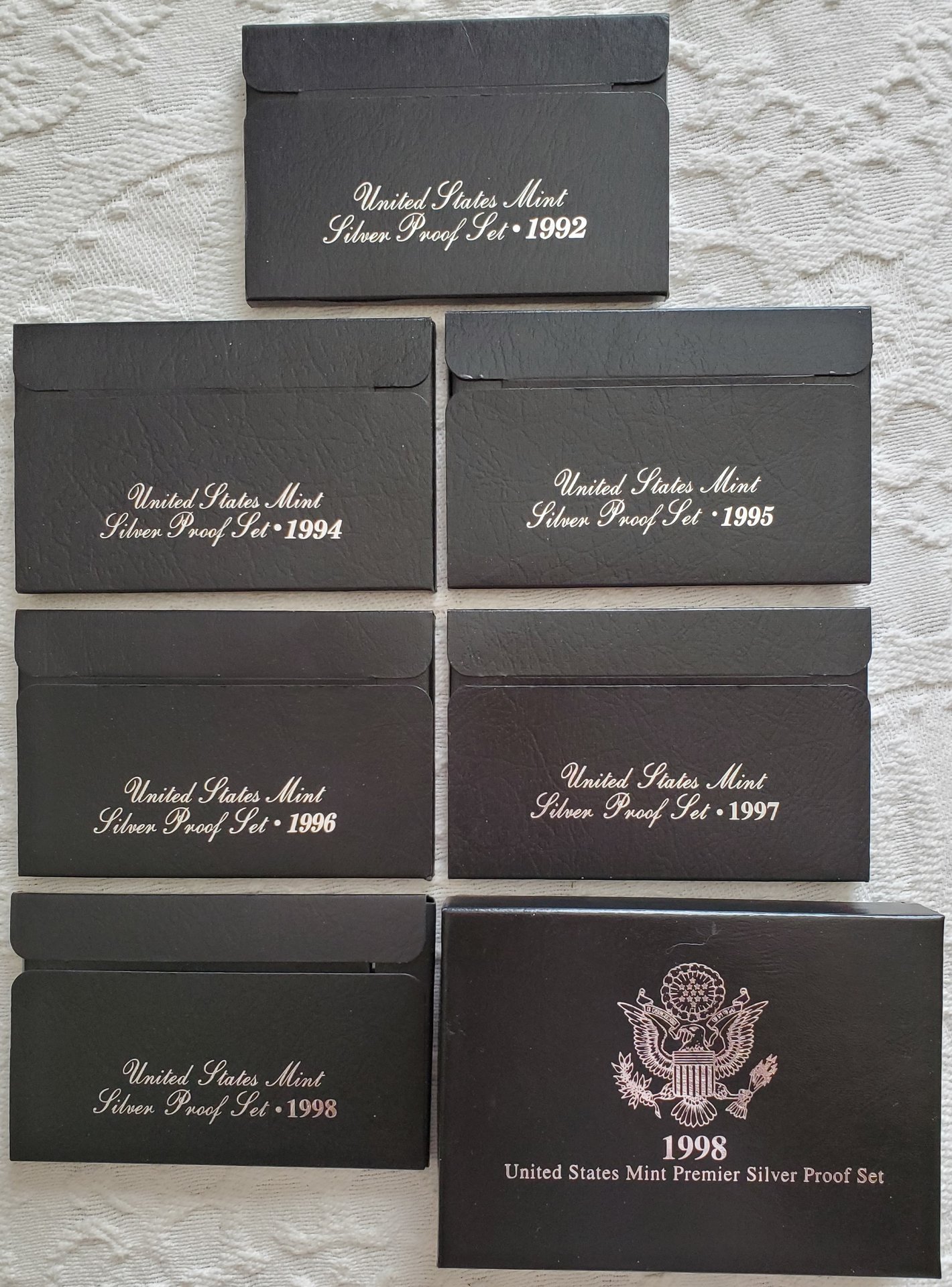 US Silver Proof Set 1992, 1994-1998.jpg