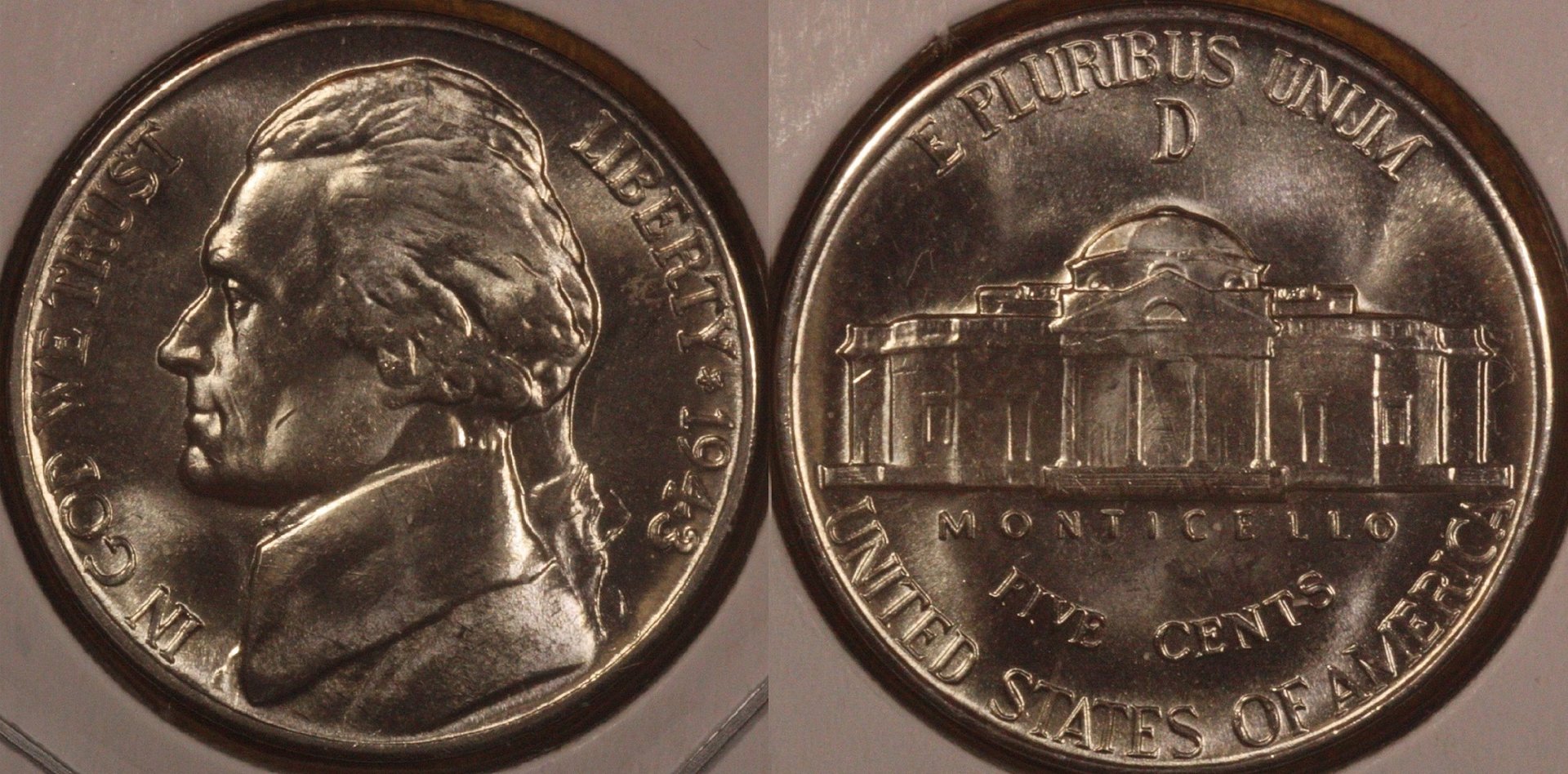 USA 1943-D Silver War Jefferson Nickel Choice Bu FullL Steps Blast White  majstorm o.jpg