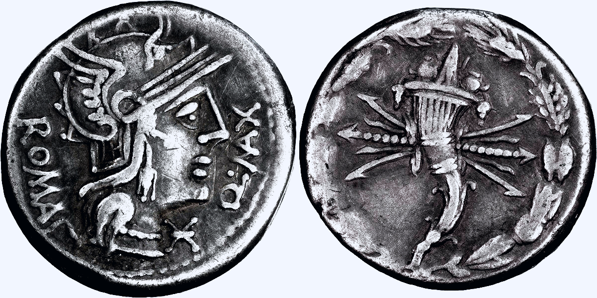 USE THIS Q. Fabius Maximus denarius photo from HJB BBS 210, April 2020 (from acsearch).jpg
