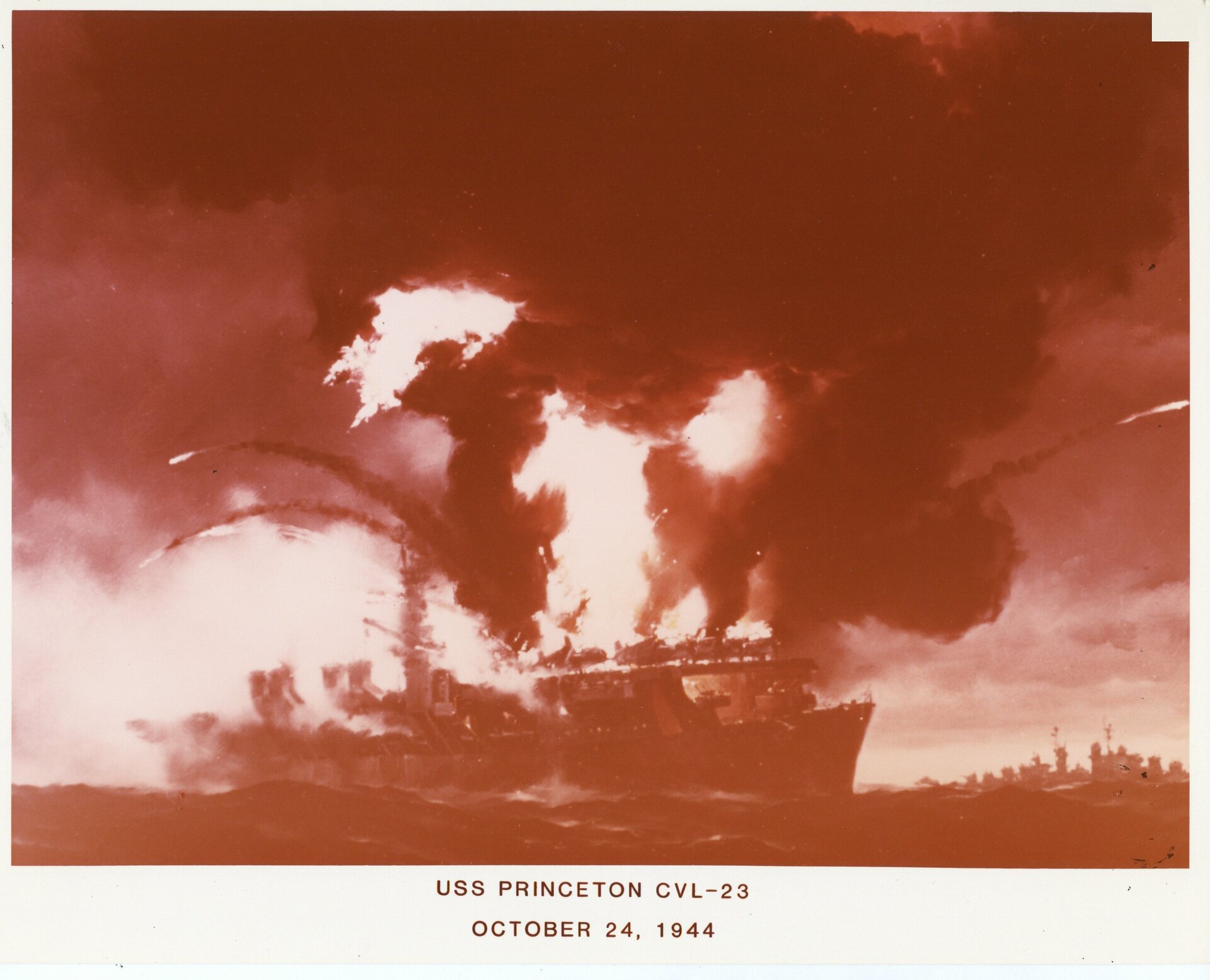 USS Princeton CVL-23 Exploding Oct 1944.jpg