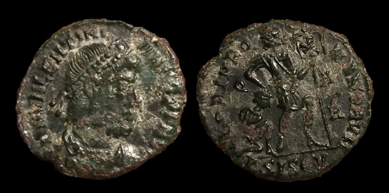 Valentinian I, AE3, Siscia. 367-375 AD, Mintmark BSISCV.jpg