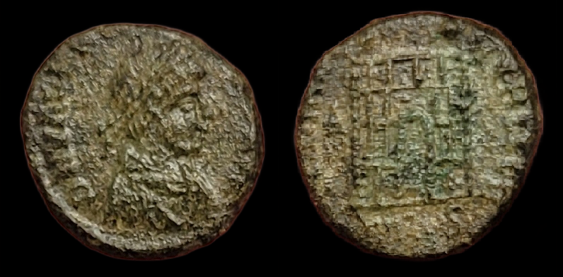 Valentinian II, AE4, GLORIA REIPVBLICAE, TES.png