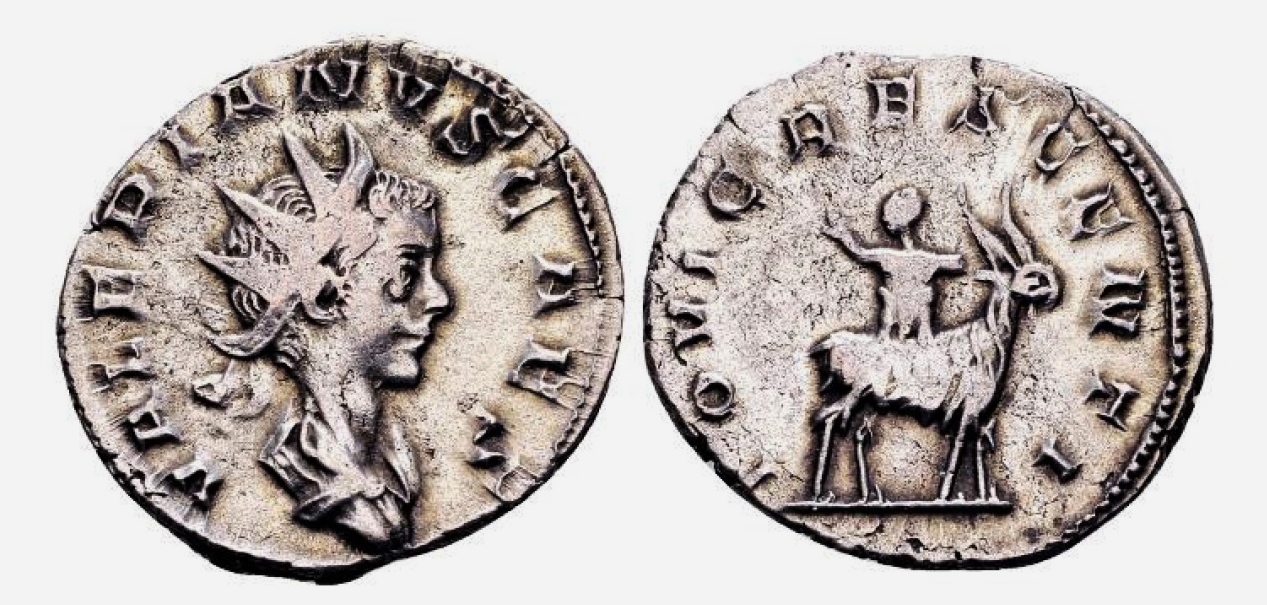 Valerian II antoninianus - IOVI CRESCENTI reverse - jpg version.jpg