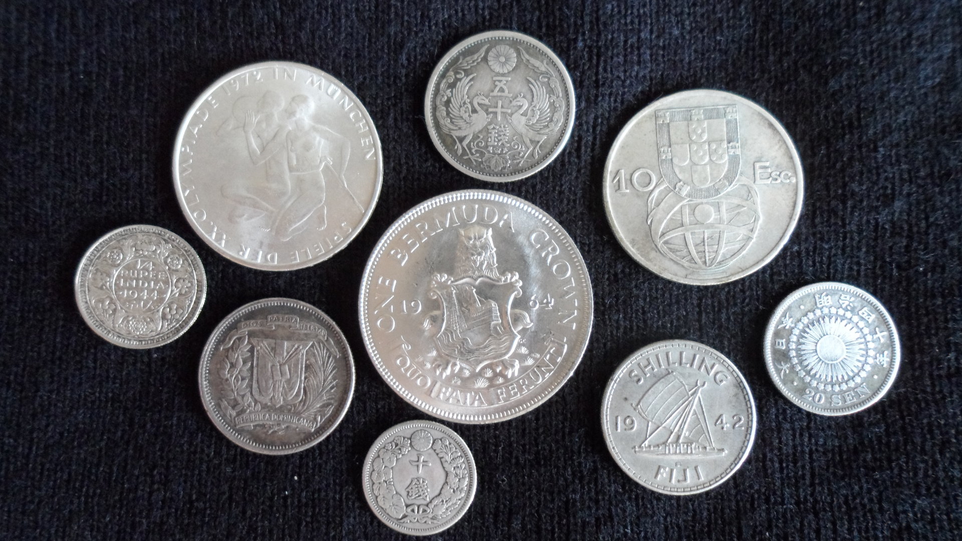 Various silver Coins Reverse.JPG