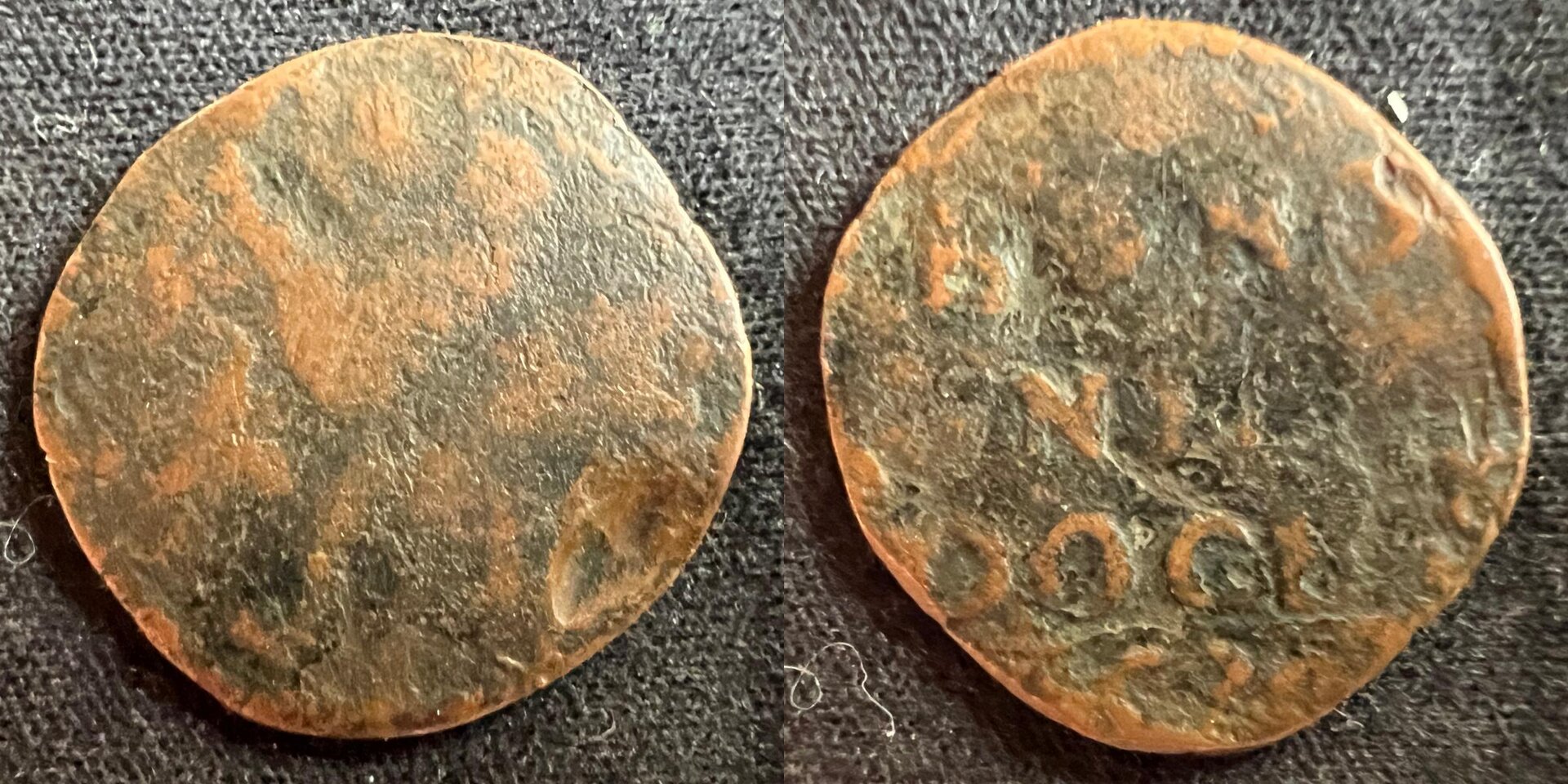 Vatican City 1 Quattrino Pope Alessandro VIII 1690.jpg
