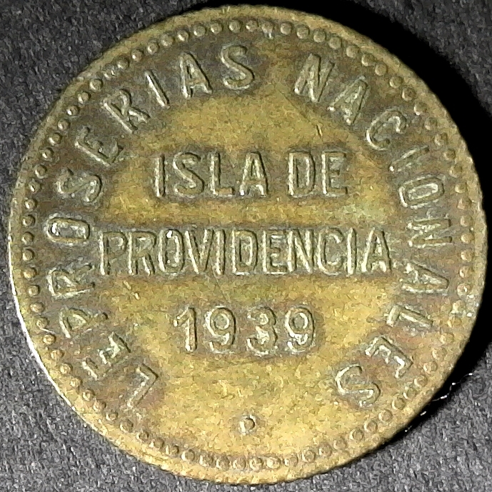 Venezuela Lazareto Isla de Providencia 1939 obv.jpg