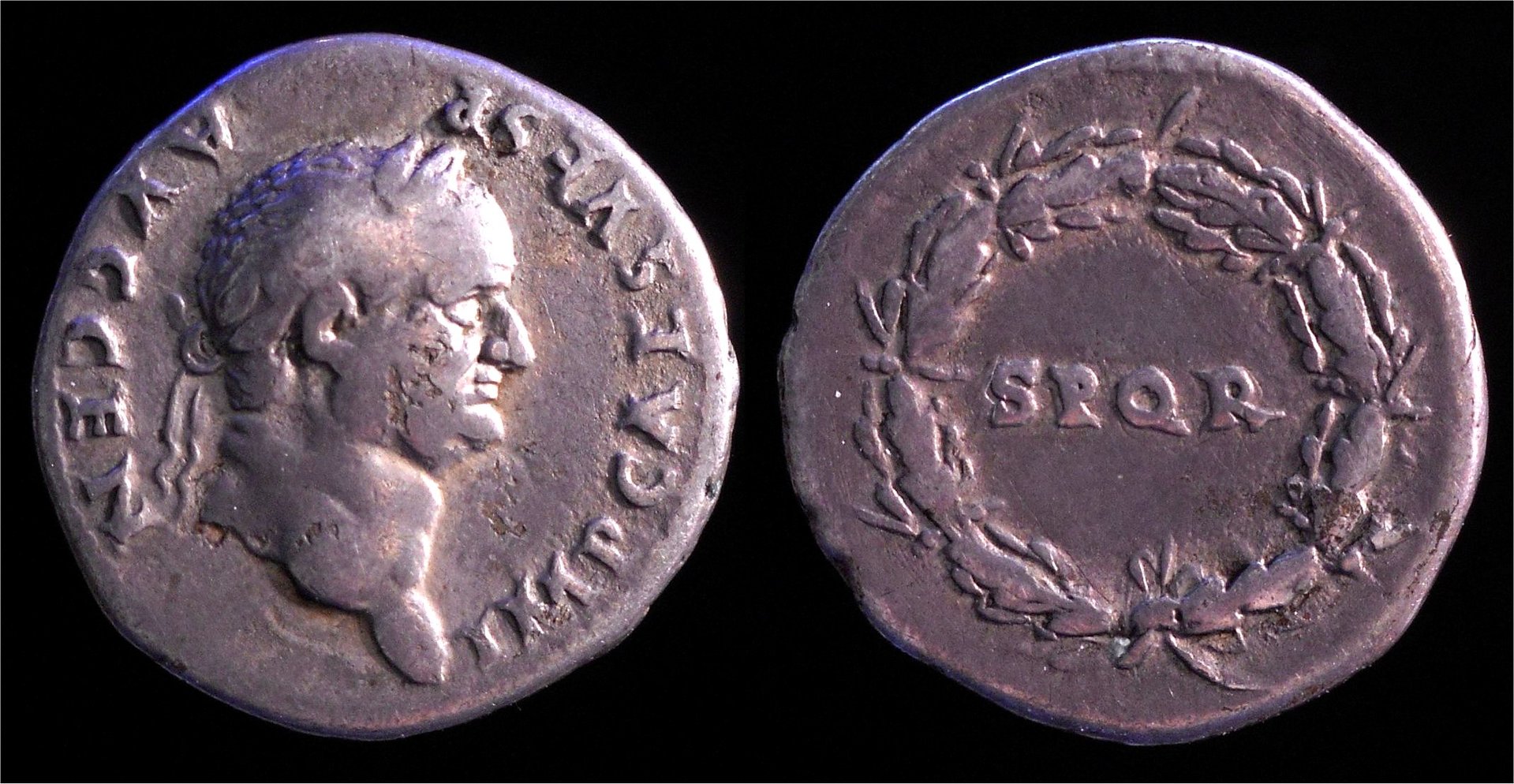 Vespasian AR Denarius SPQR RIC 547.jpg