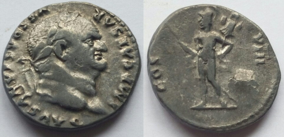 Vespasian denarius cos viii mars.jpg