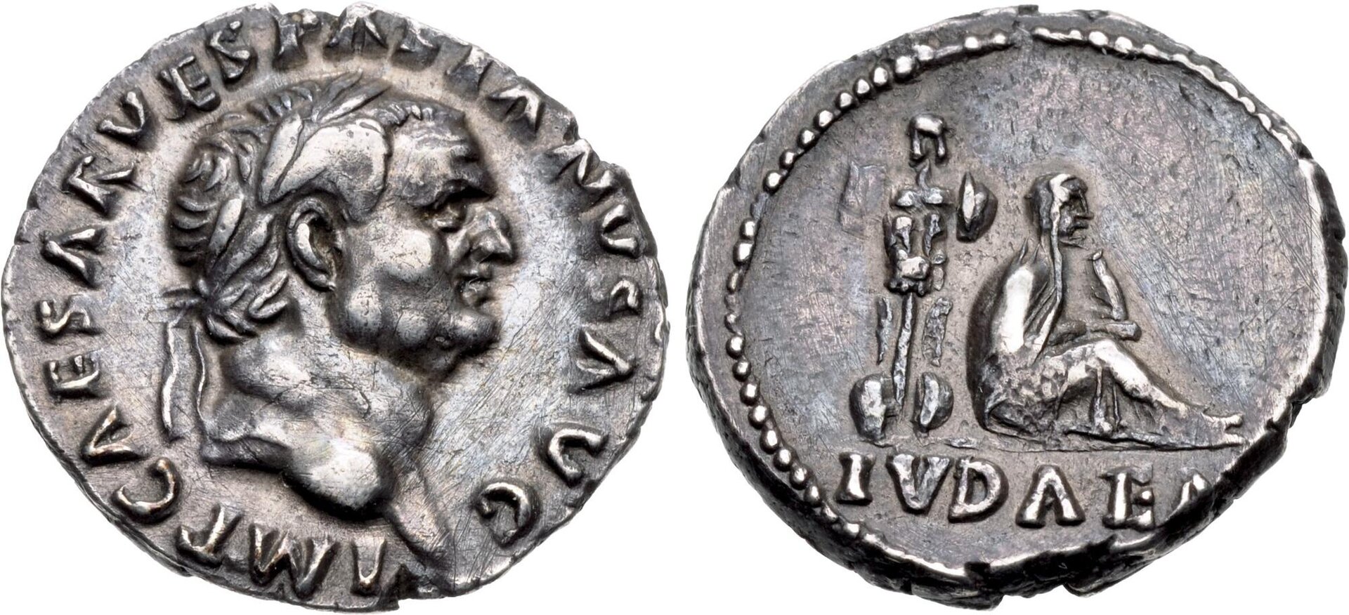 Vespasian Denarius Judaea Capta from CNG TRITON XXV - Jan 2022 - $ 5000+ .jpeg