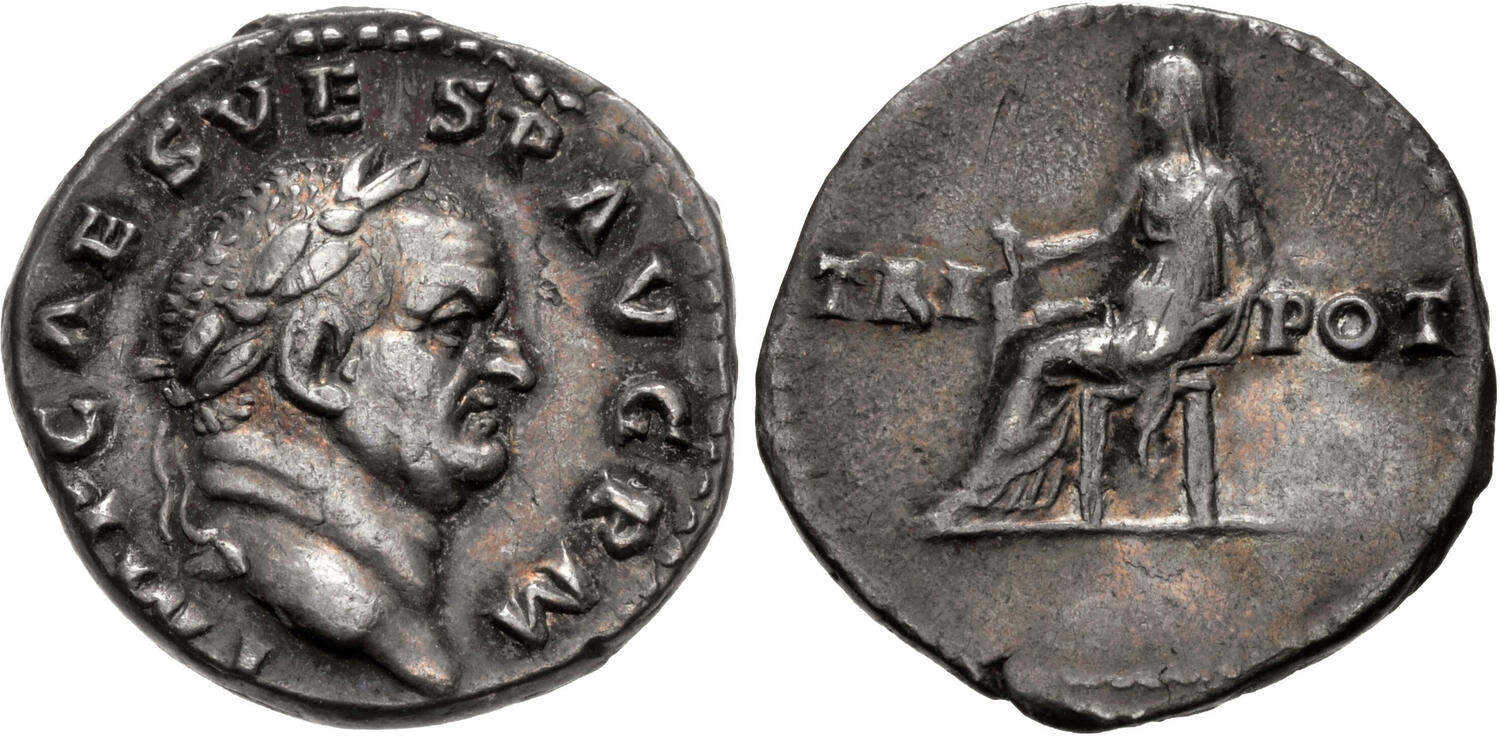 Vespasian Denarius Vesta RSC 561 Ex Huntington Collection ANS HSA CNG 487.jpg