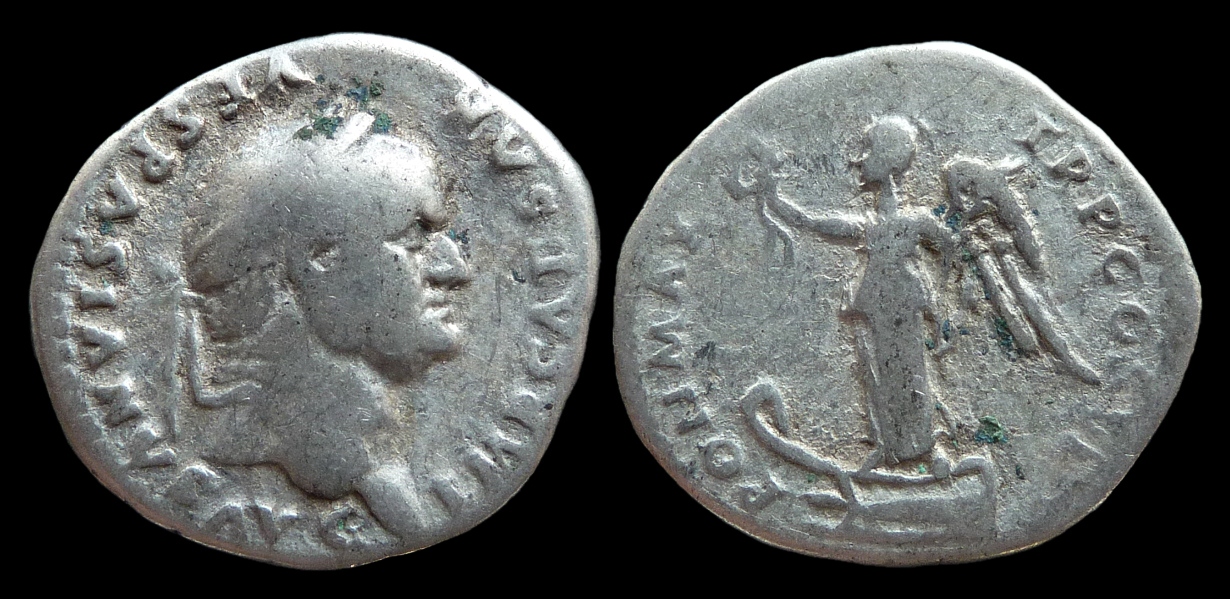 Vespasian - Denarius Vic 1097.jpg