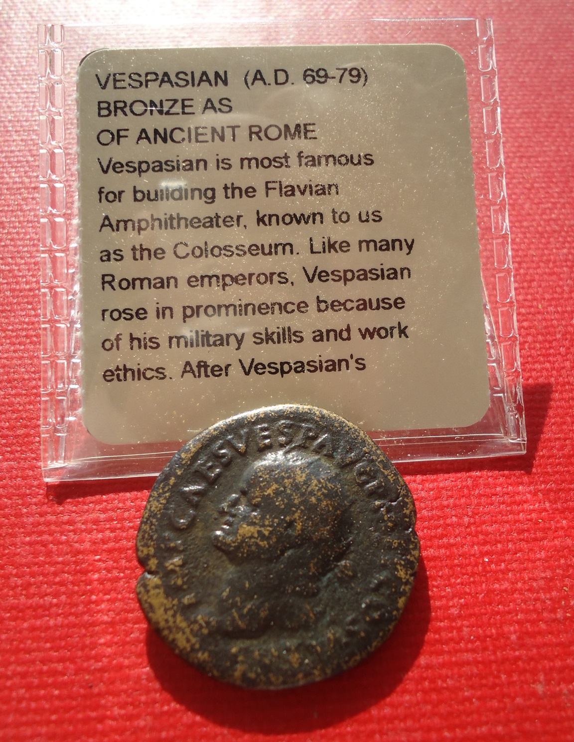 Vespasian - Dupondius FELICITAS Nov 27 2018 (0a).jpg