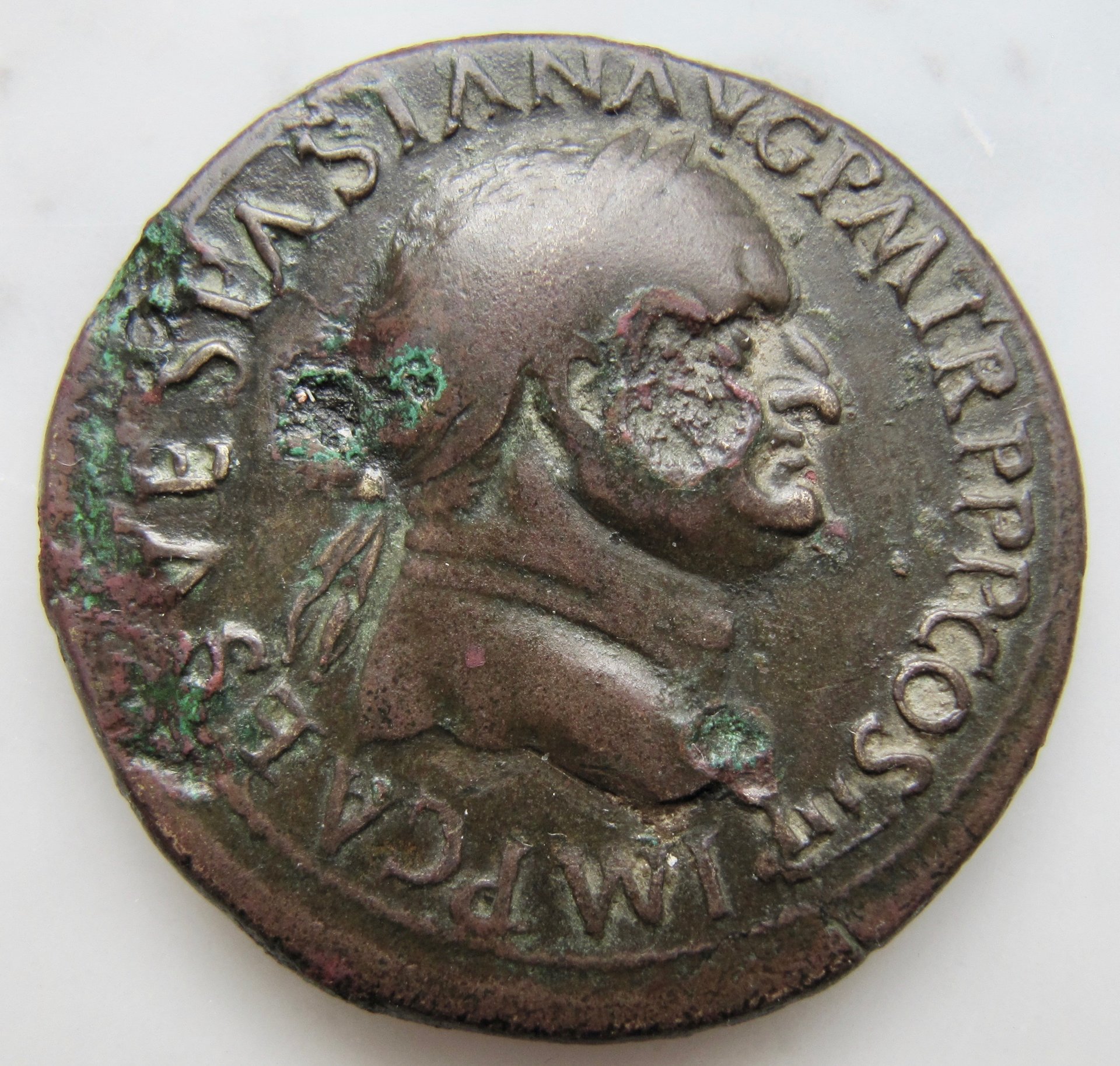 Vespasian sestertius SPQR low grade-pitted example - 1.jpg