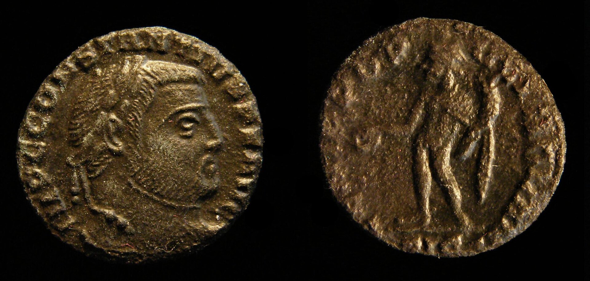 VI Siscia 167 Constantius Genio quarter follis 12 nr 0449.jpg
