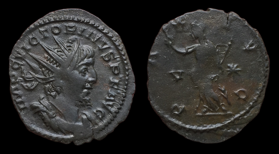 Victorinus, Antoninianus, PAX AVG.png