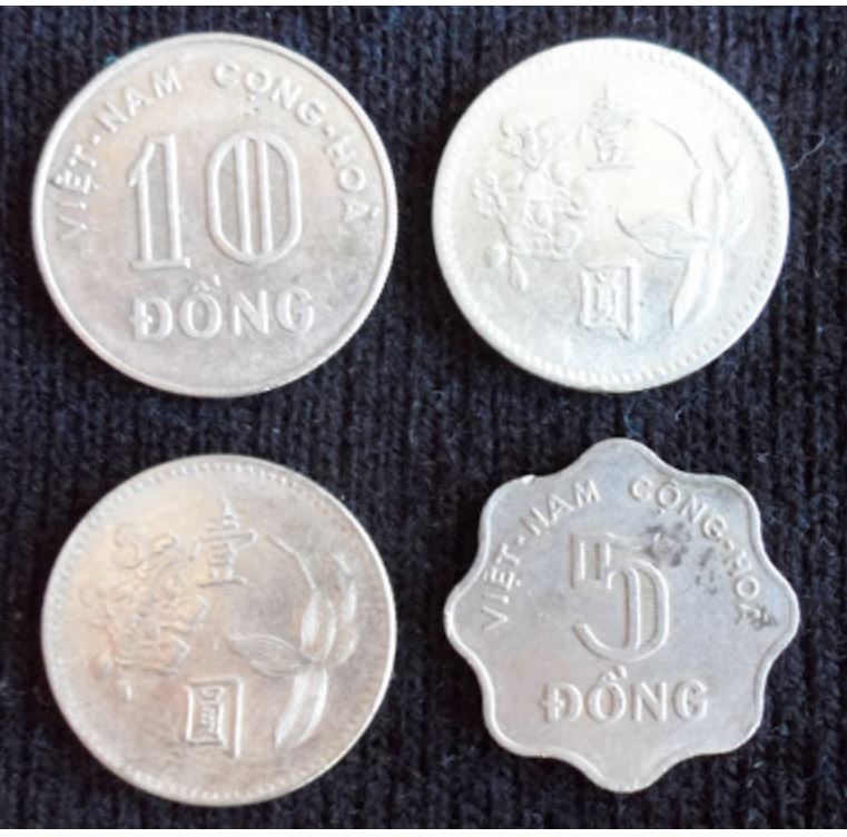 Vietname and Taiwan Coins 1960 Obverse.JPG
