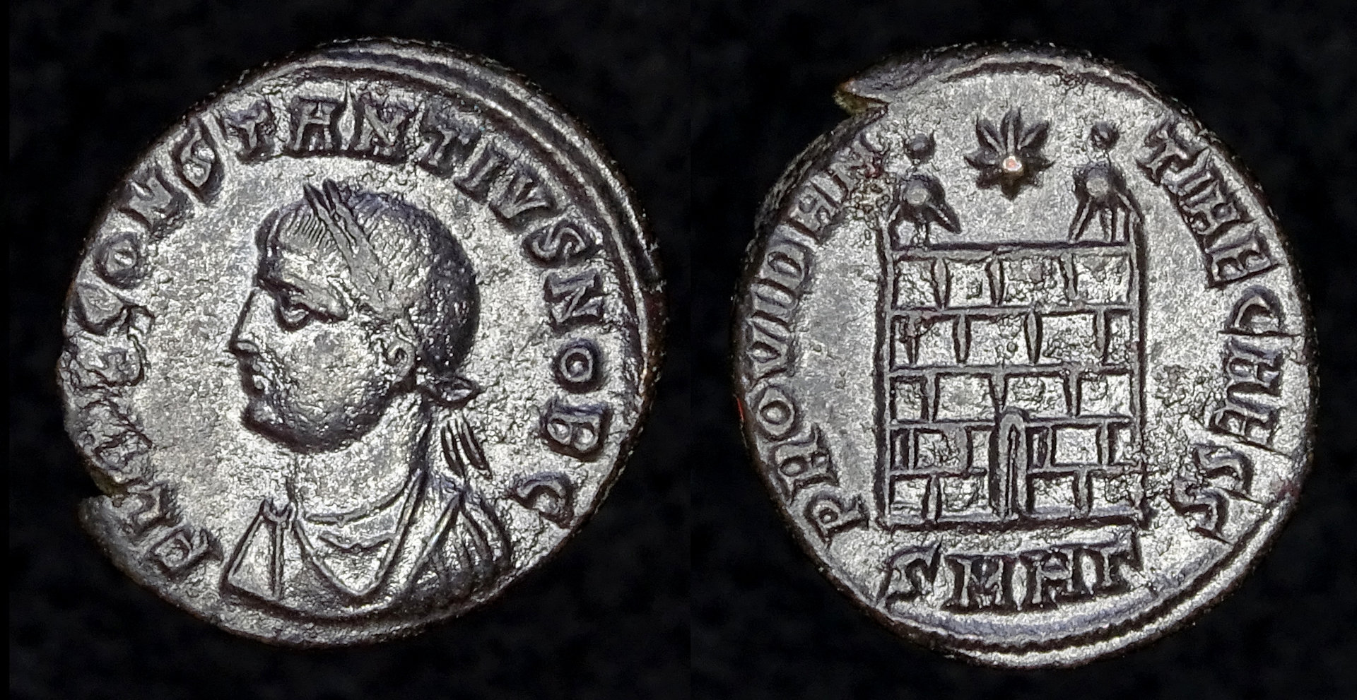 VII Heraclea 078 Constantius II Caes Campgate 12 nr 1532.jpg
