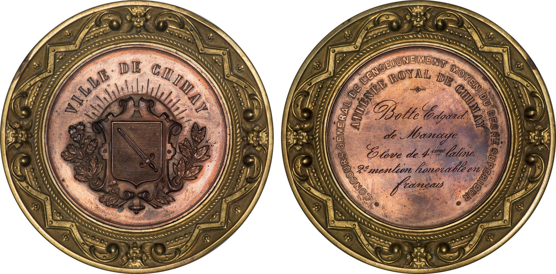 Ville de Chimay Medal.jpg