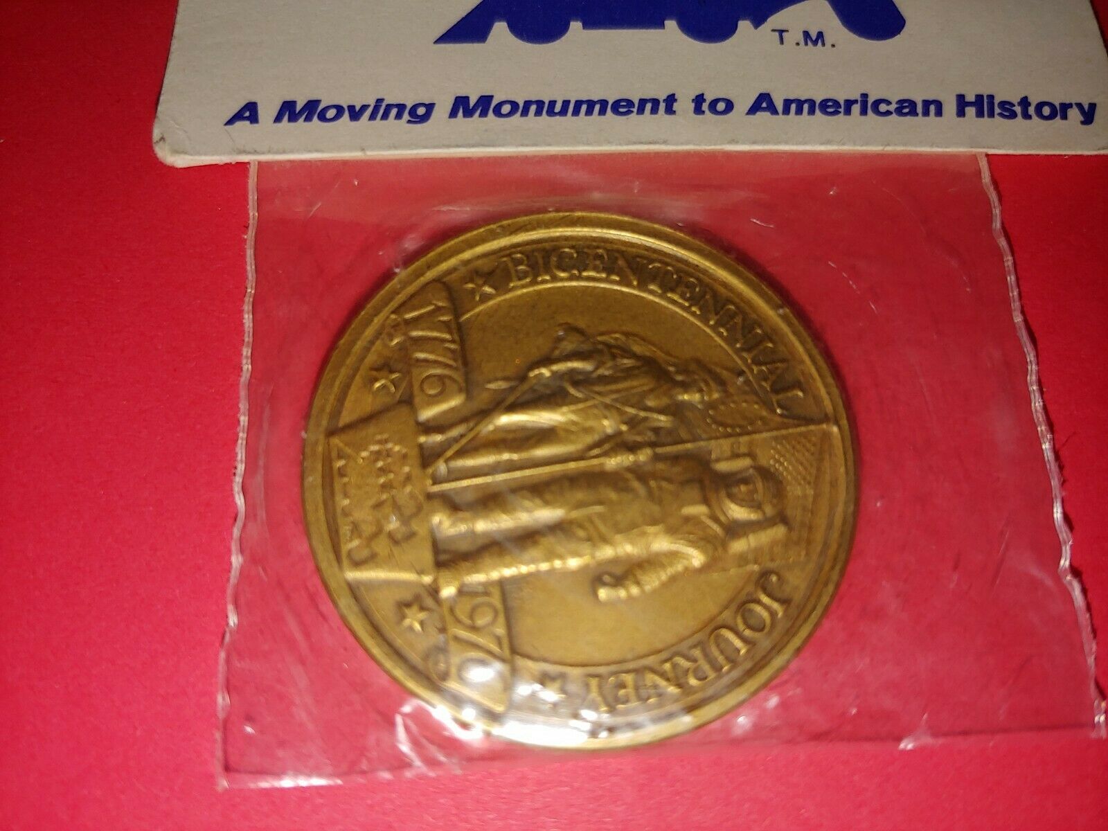 Vintage American Freedom Train1776 1976 Bicentennial Journey Token 3.jpg