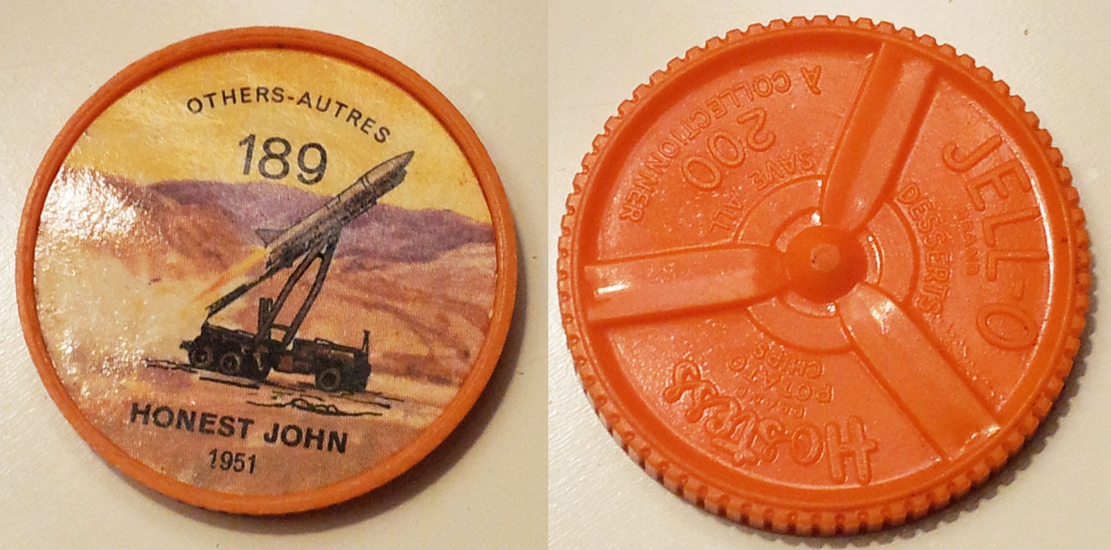 Vintage Jell-O Hostess Collectors Airplane Others Coins Honest John #189-horz.jpg