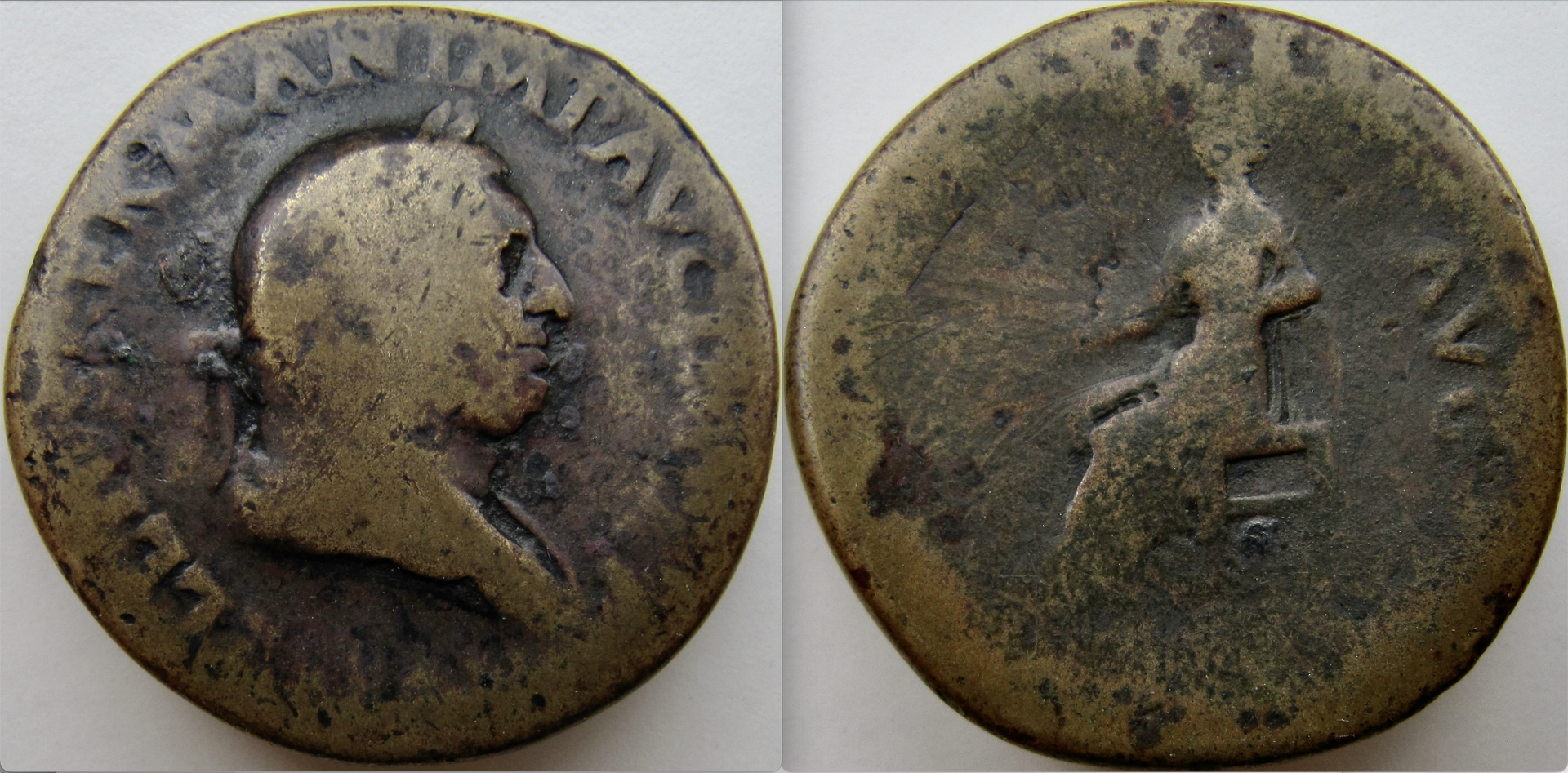 Vitellius Sestertius CONCORDIA - OBV  REV - VGP - 2019 - 2024 .png