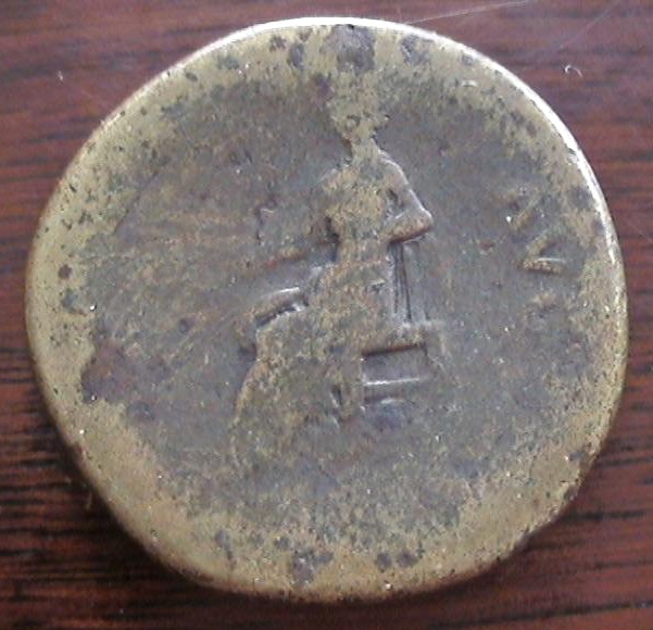 Vitellius SXestertius Seated REV - 1.jpg
