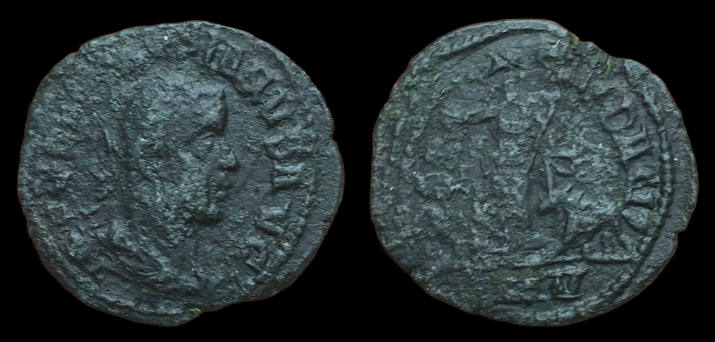 Volusian, AE26, Dacia, Dacia eagle and lion.png