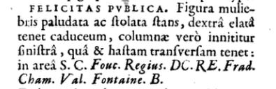 Volusian FELICITAS PVBLICA sestertius Banduri listing.JPG