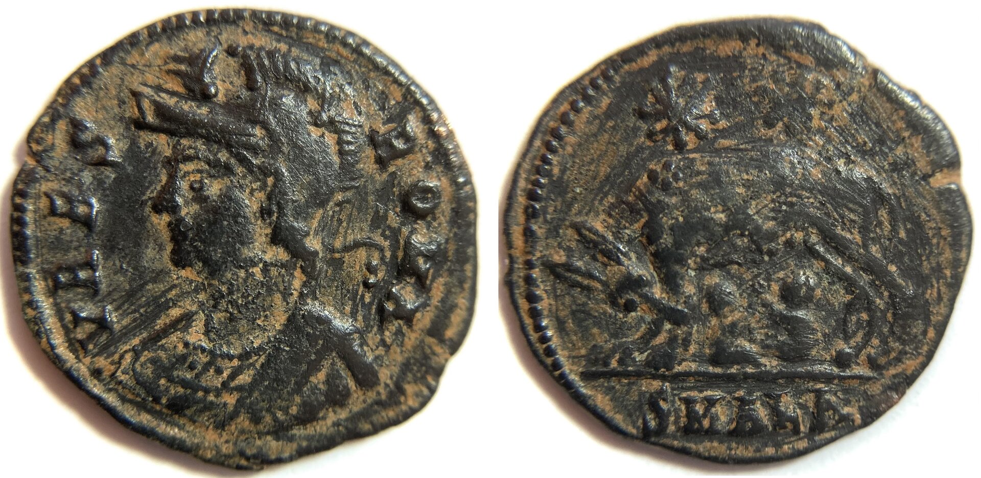 Vrbs Roma RIC VII Alexandria 70A.JPG