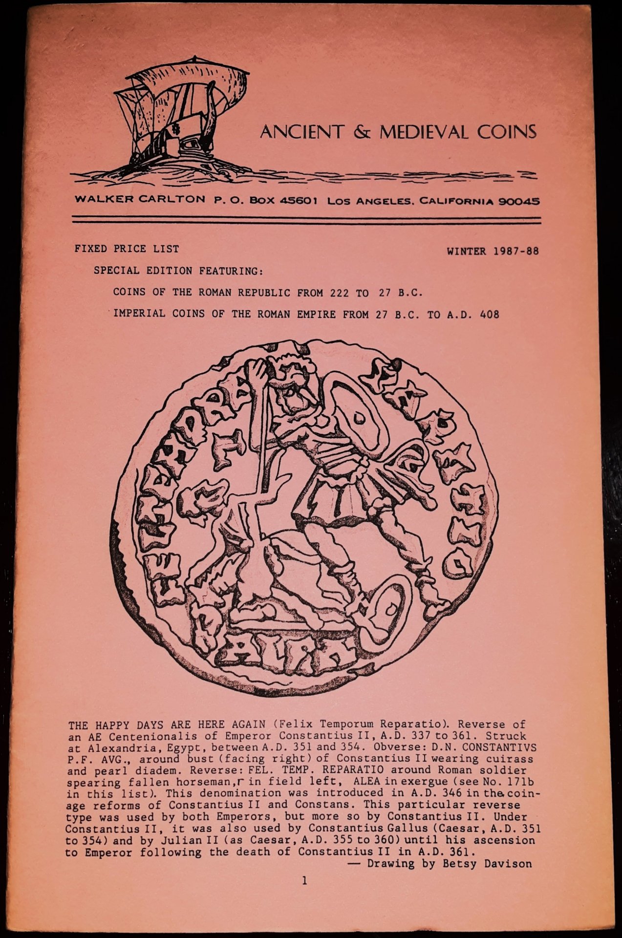 Walker Carlton Ancient Coins FPL W 1987-8 FEL TEMP REPARATIO E.jpg