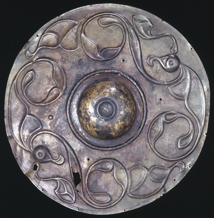 Wandsworth Shield boss, 12.9 in. dia., 2nd century BC, found in the River Thames.jpg