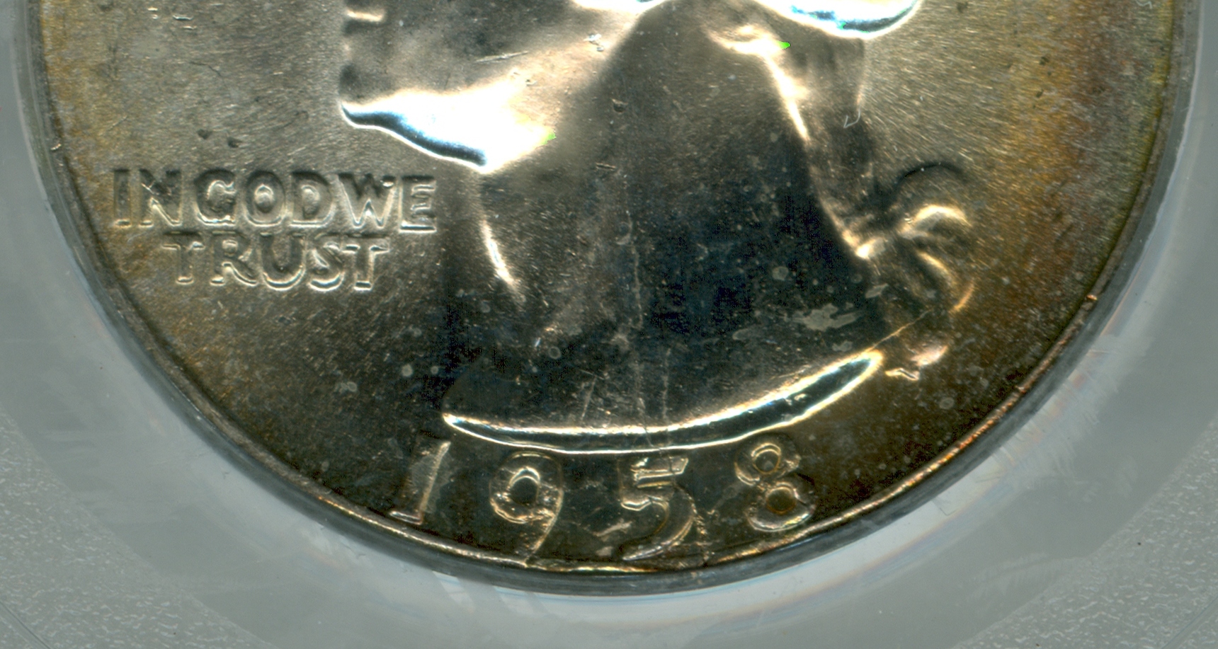 Washington 1958 Cracked Planchet 12381094 PCGS MS65 Coin Part Obv.jpg