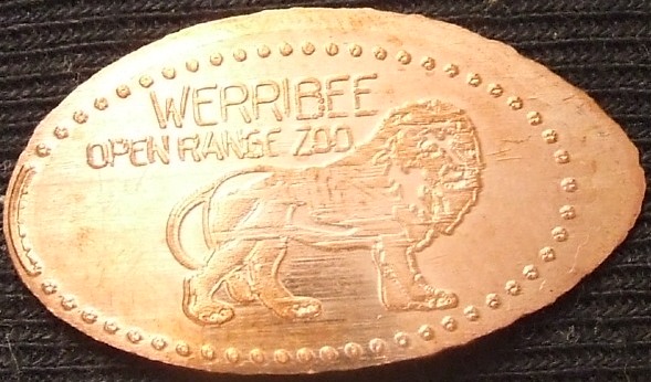 Werribee Zoo Token.JPG