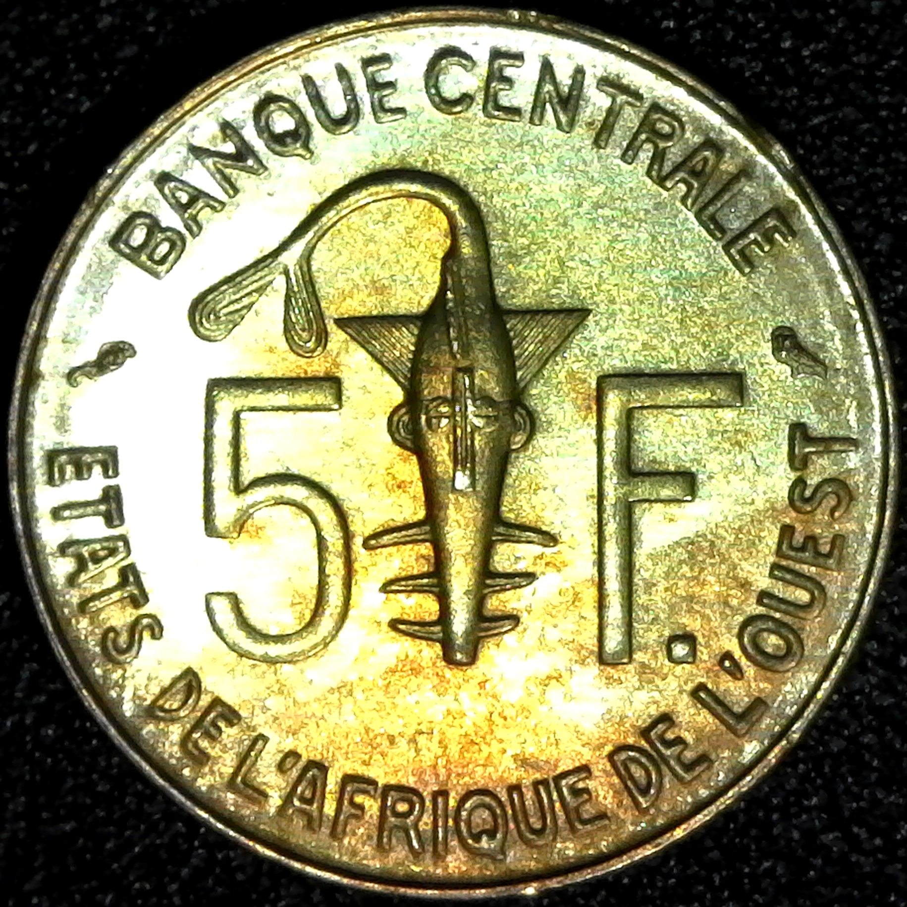 West African States 5 Francs 1972 obv.jpg